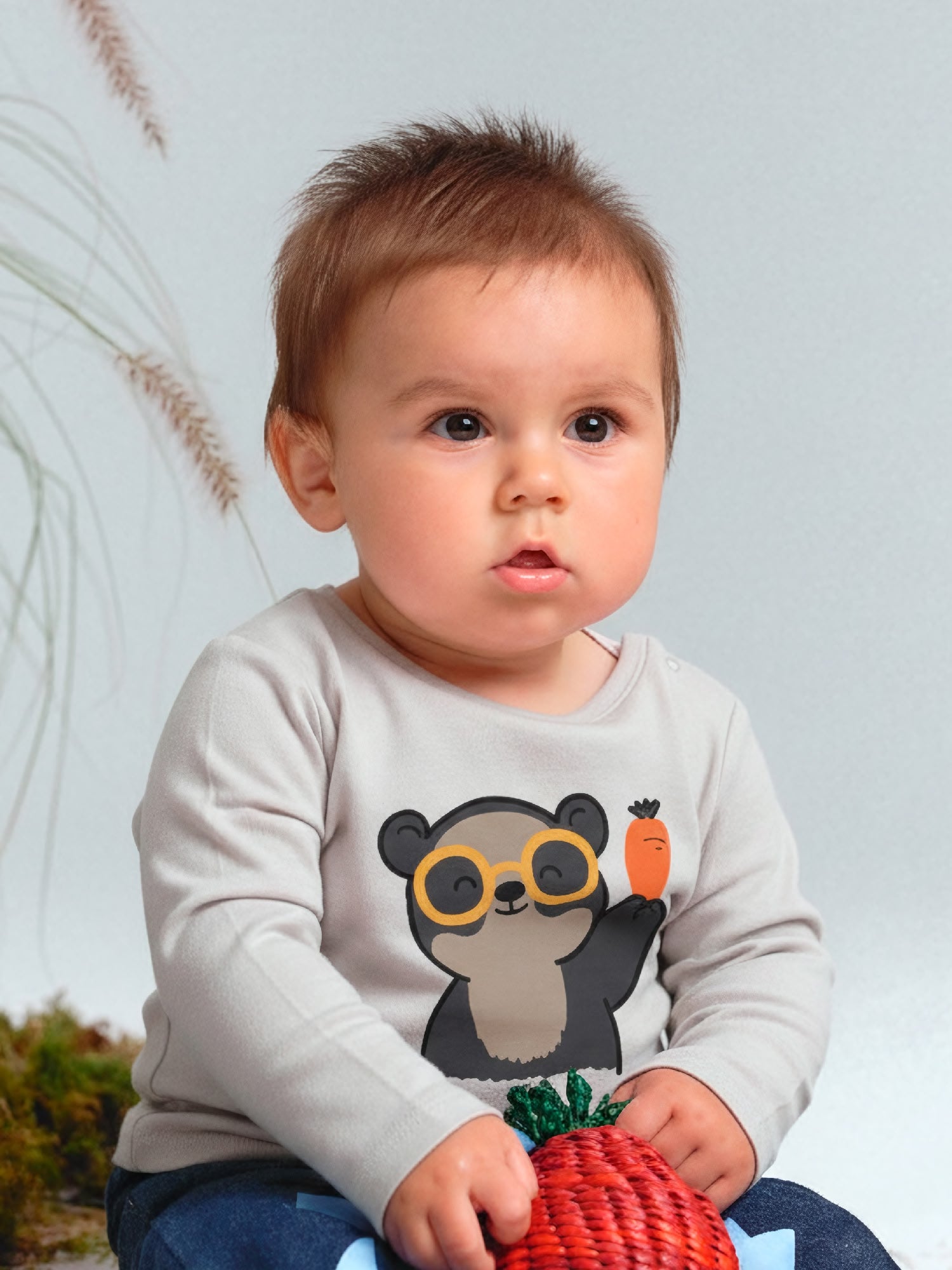 T-Shirt - Bear face - Lunar Rock