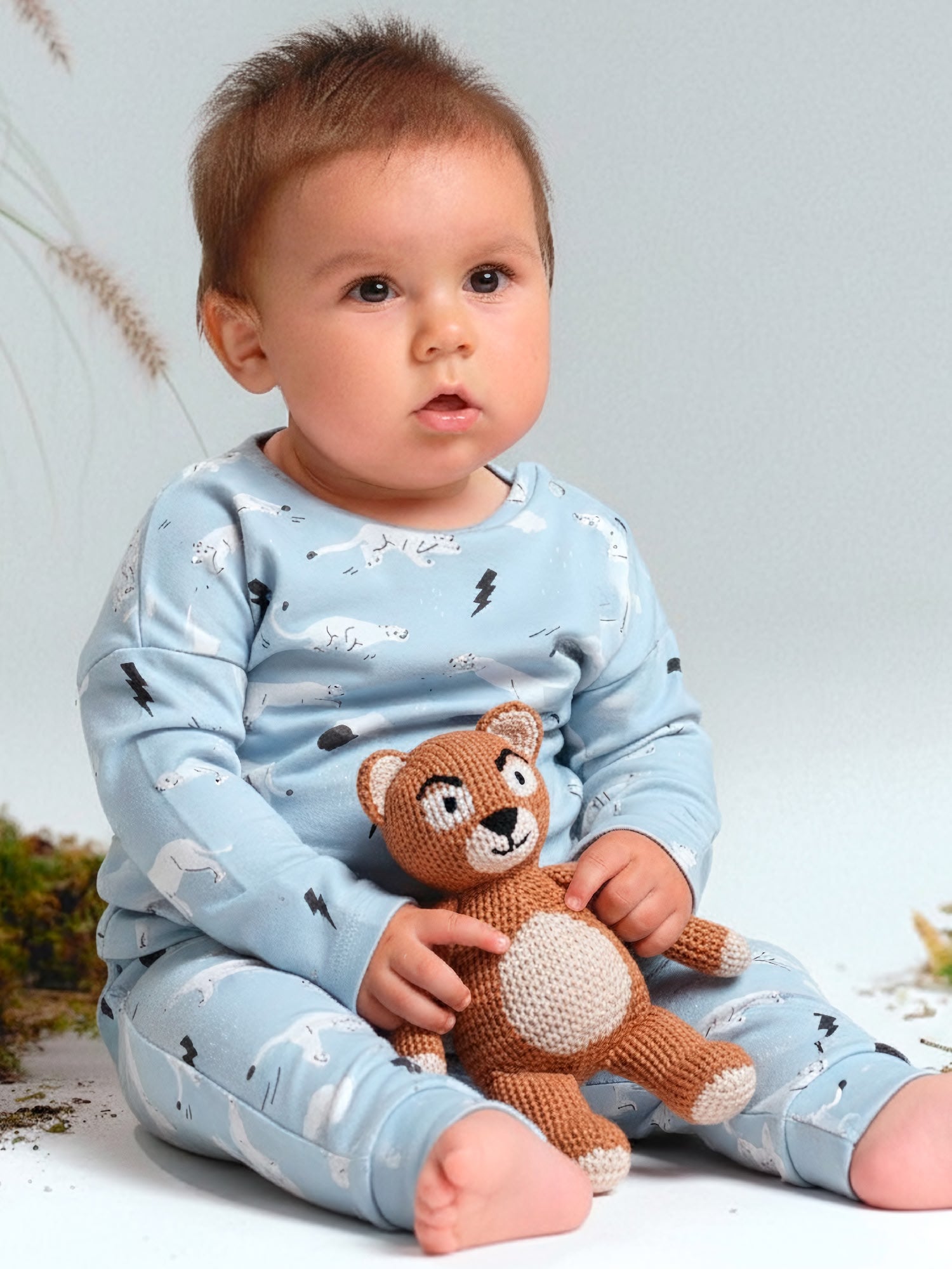 Pants - Thunder Puma - Winter Sky