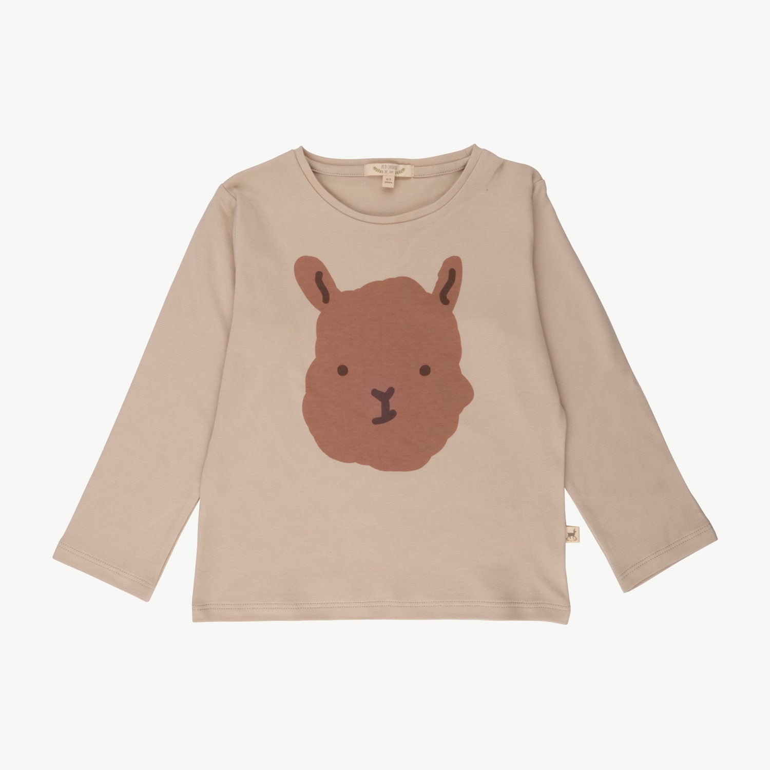 T-Shirt - Alpaca face - Peyote