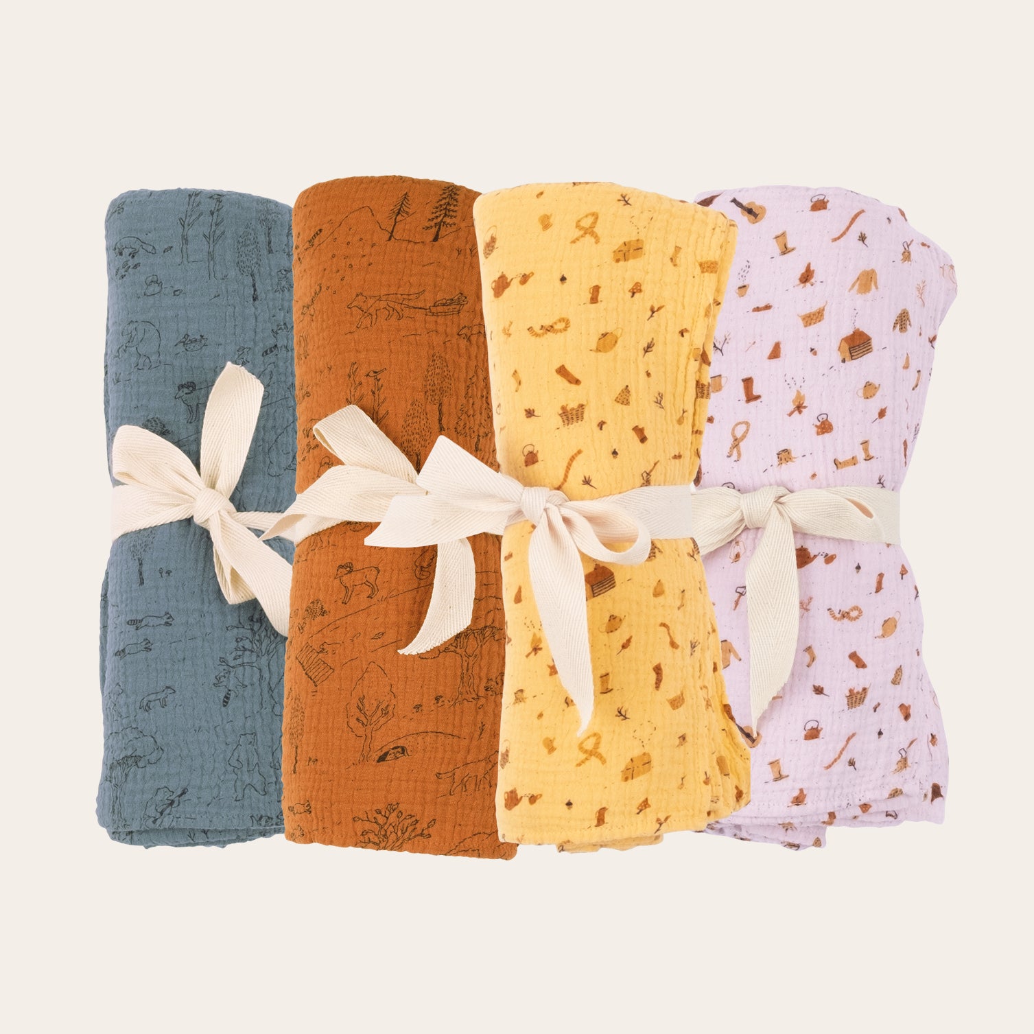 4x Swaddle pack