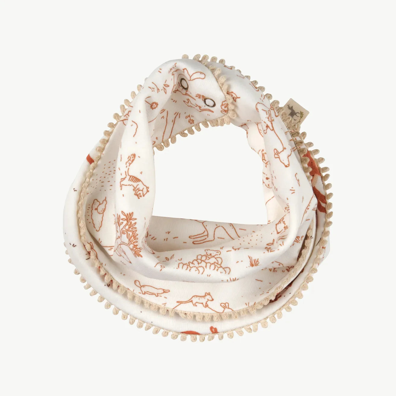 Baby Reversible Bandana - Organic Pima Cotton