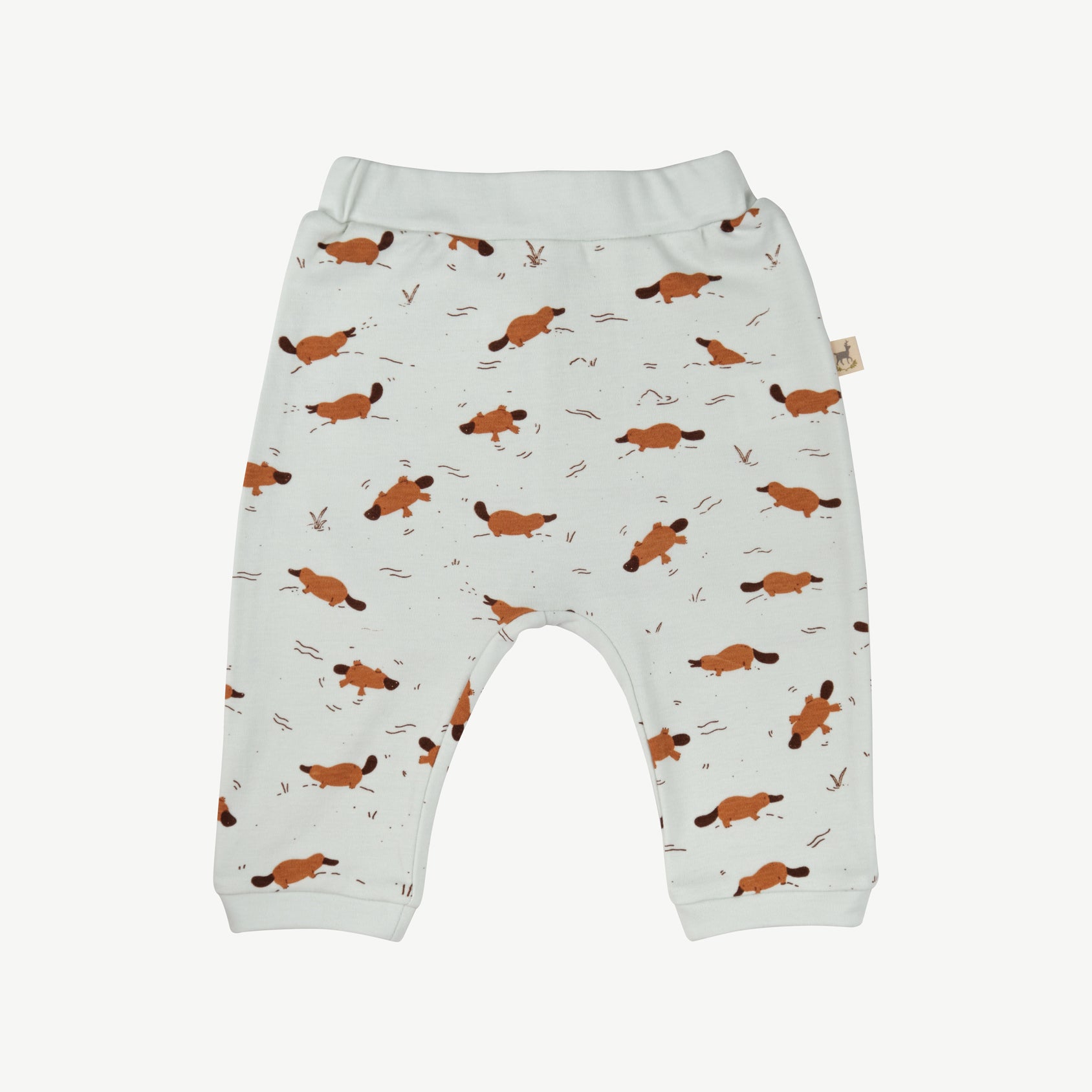 'platypus pond' ice flow onesie + pants baby outfit