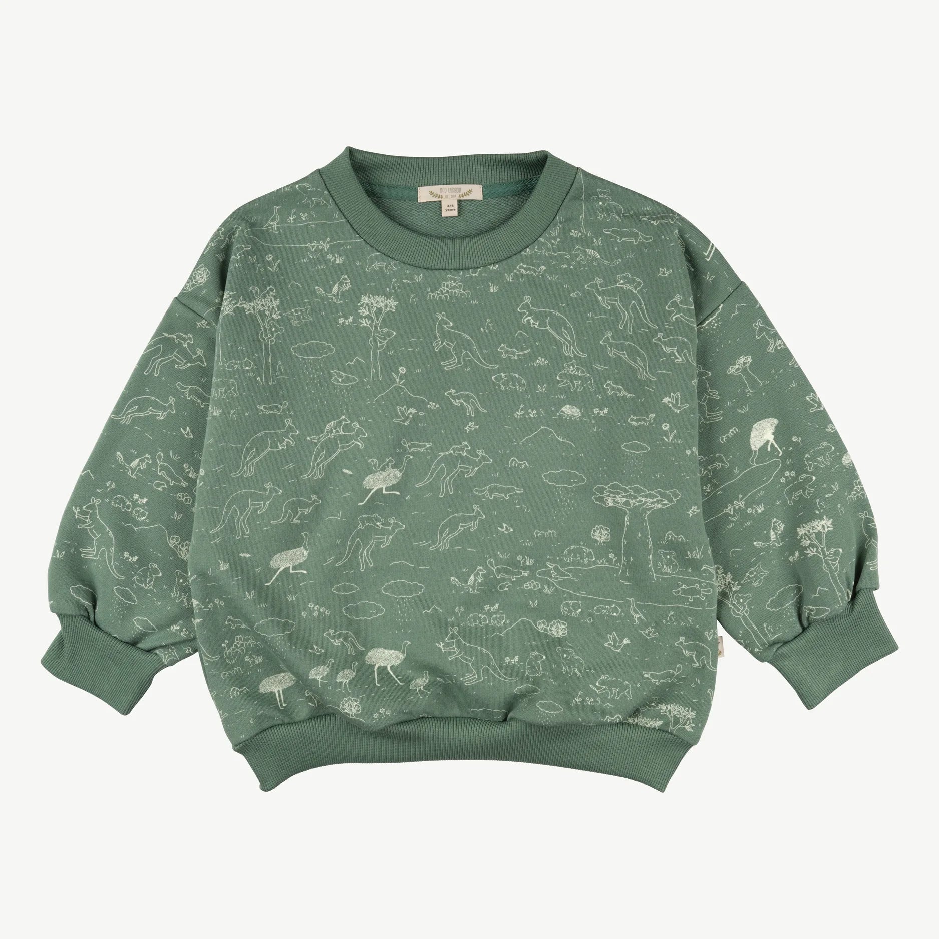 'the story' basil sweatshirt