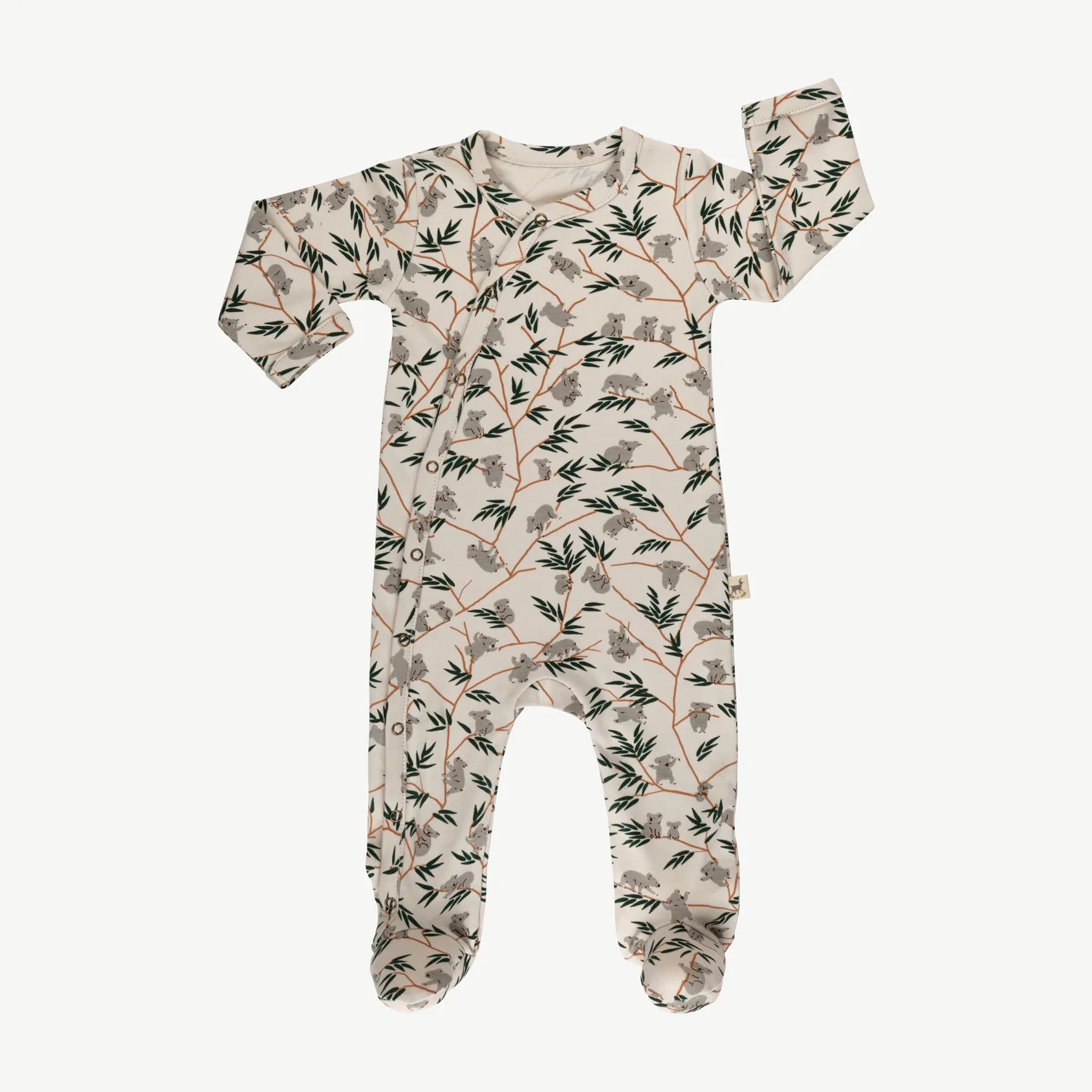 'joyful joeys' rainy day footed jumpsuit