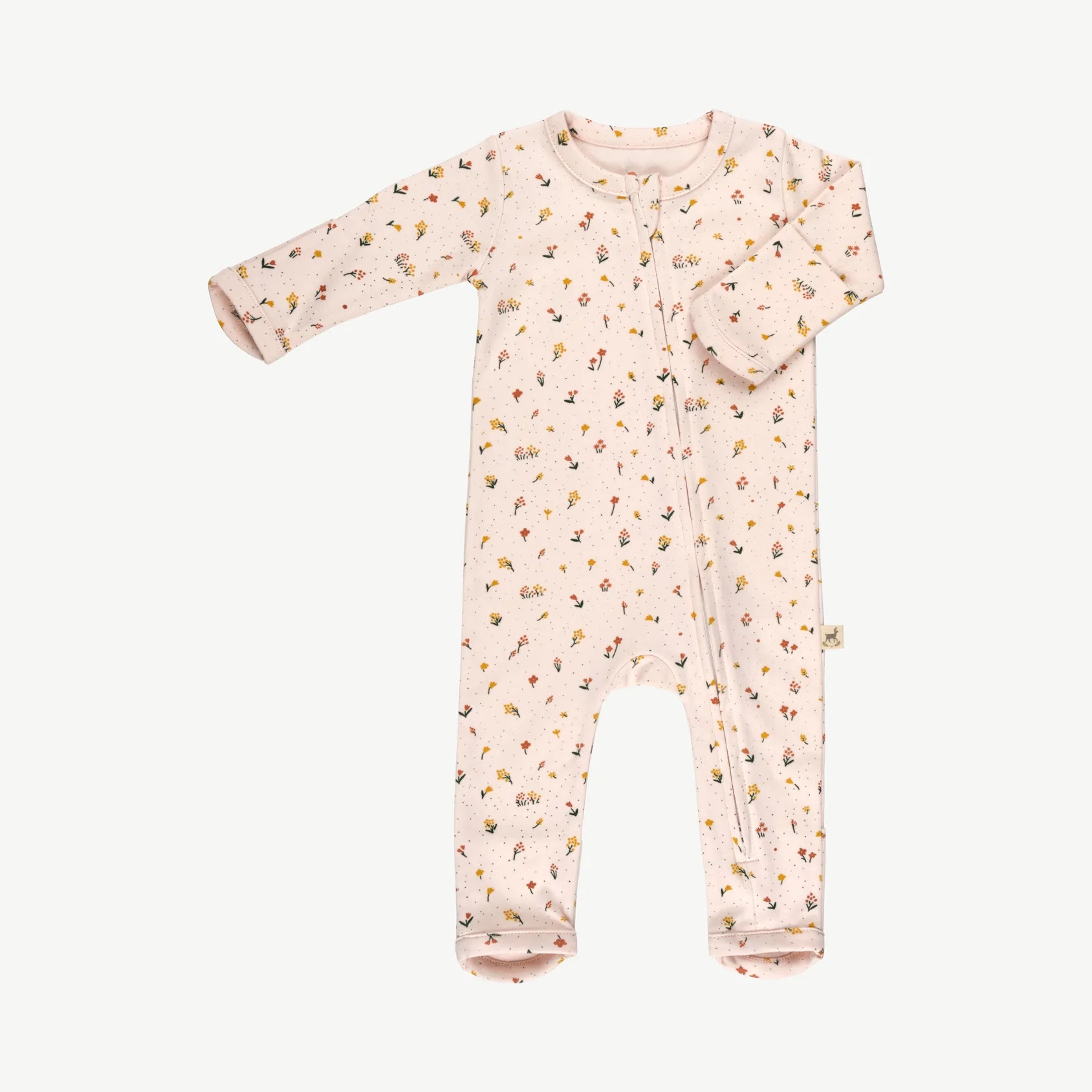 'desert wildflower' pearl zippered jumpsuit