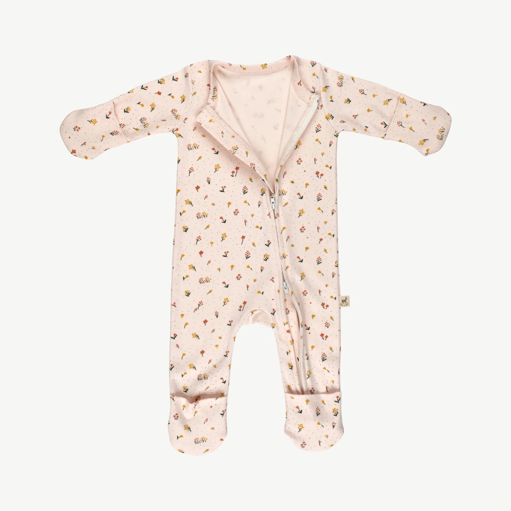 'desert wildflower' pearl zippered jumpsuit