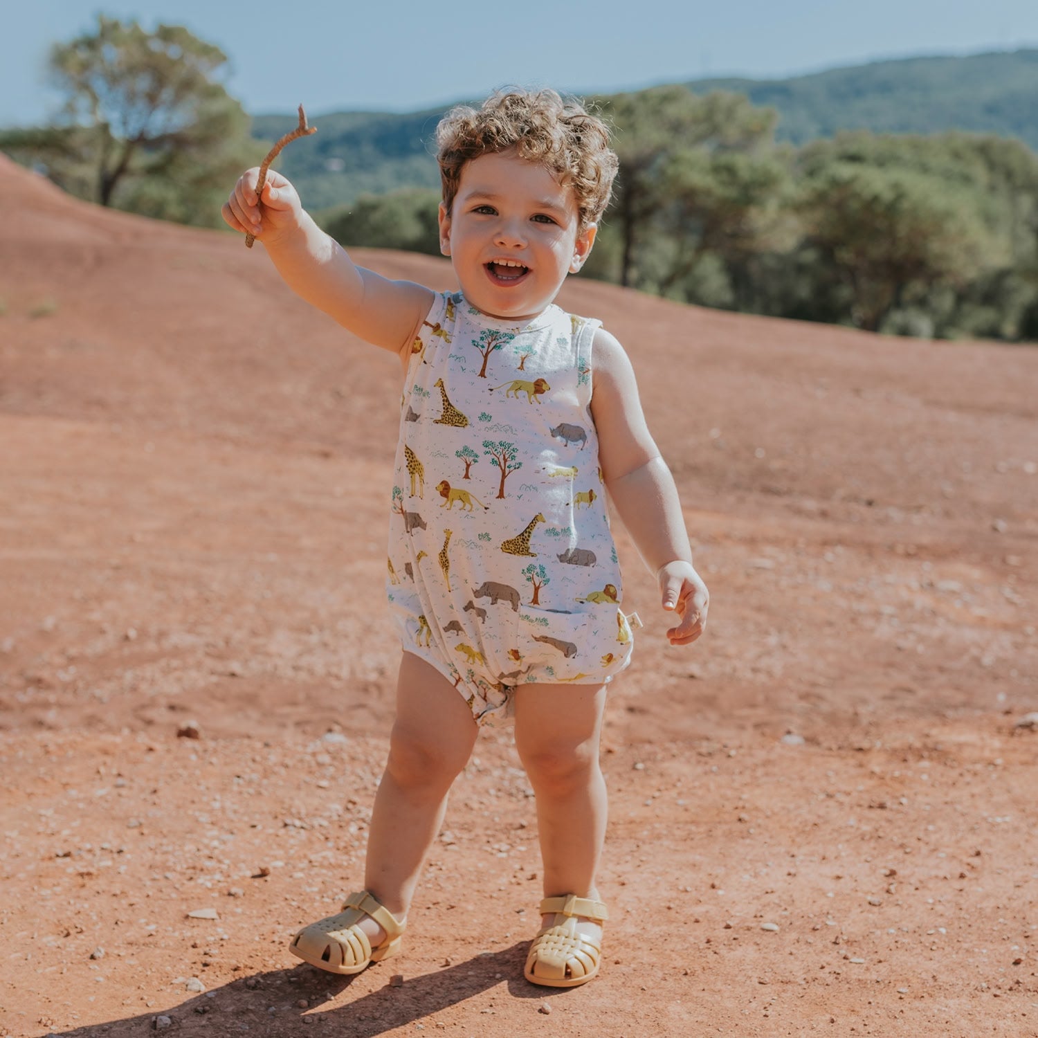 Eco-conscious baby onesies - Red Caribou, GOTS-certified, hypoallergenic organic bodysuits for newborns.