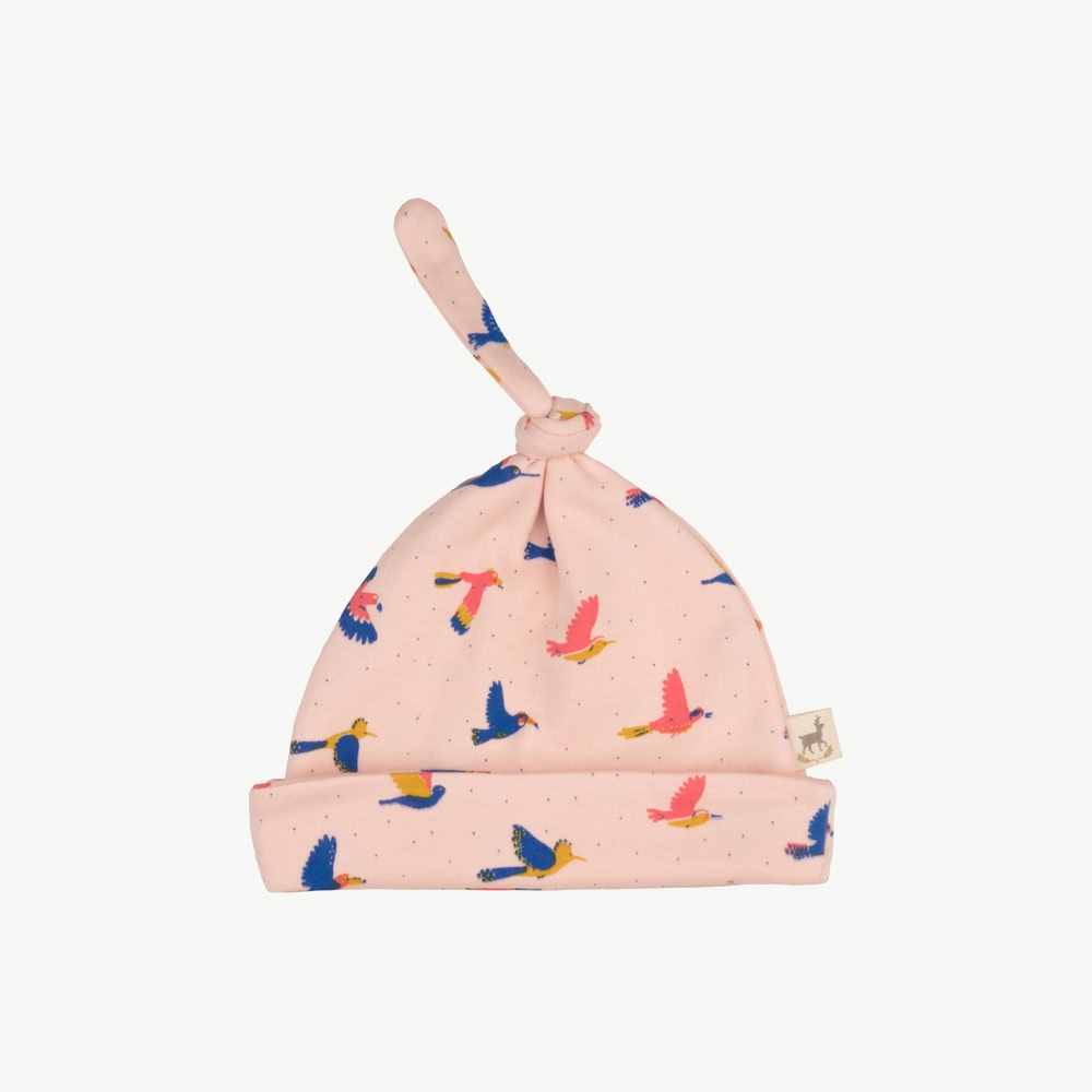 Beanie - Boundless Birds - Soft Peach