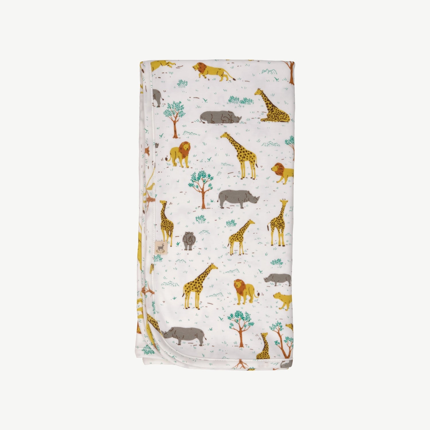 Double-Sided Blanket - Wild Wonder - Ivory
