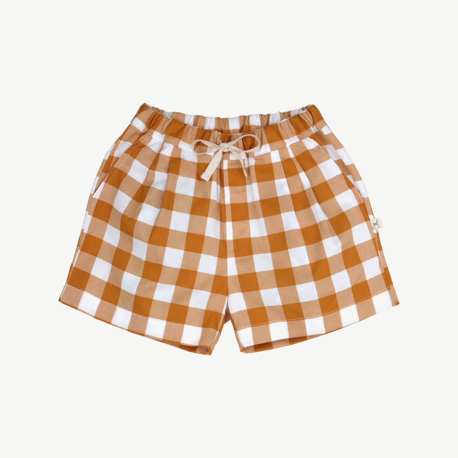 Shorts - Gingham Gem - Mustard