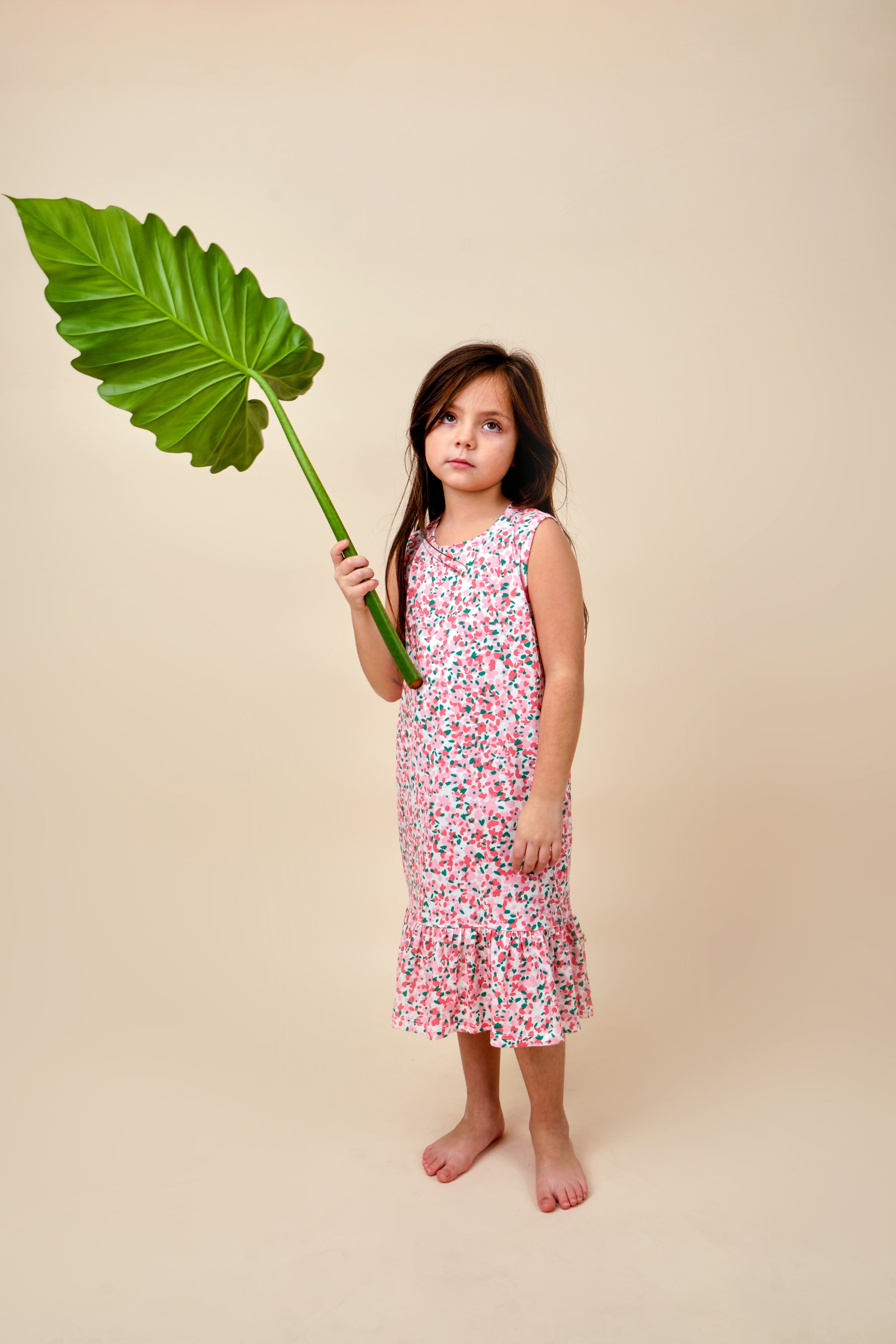 Tank Dress - Blooming Beauty - Ivory
