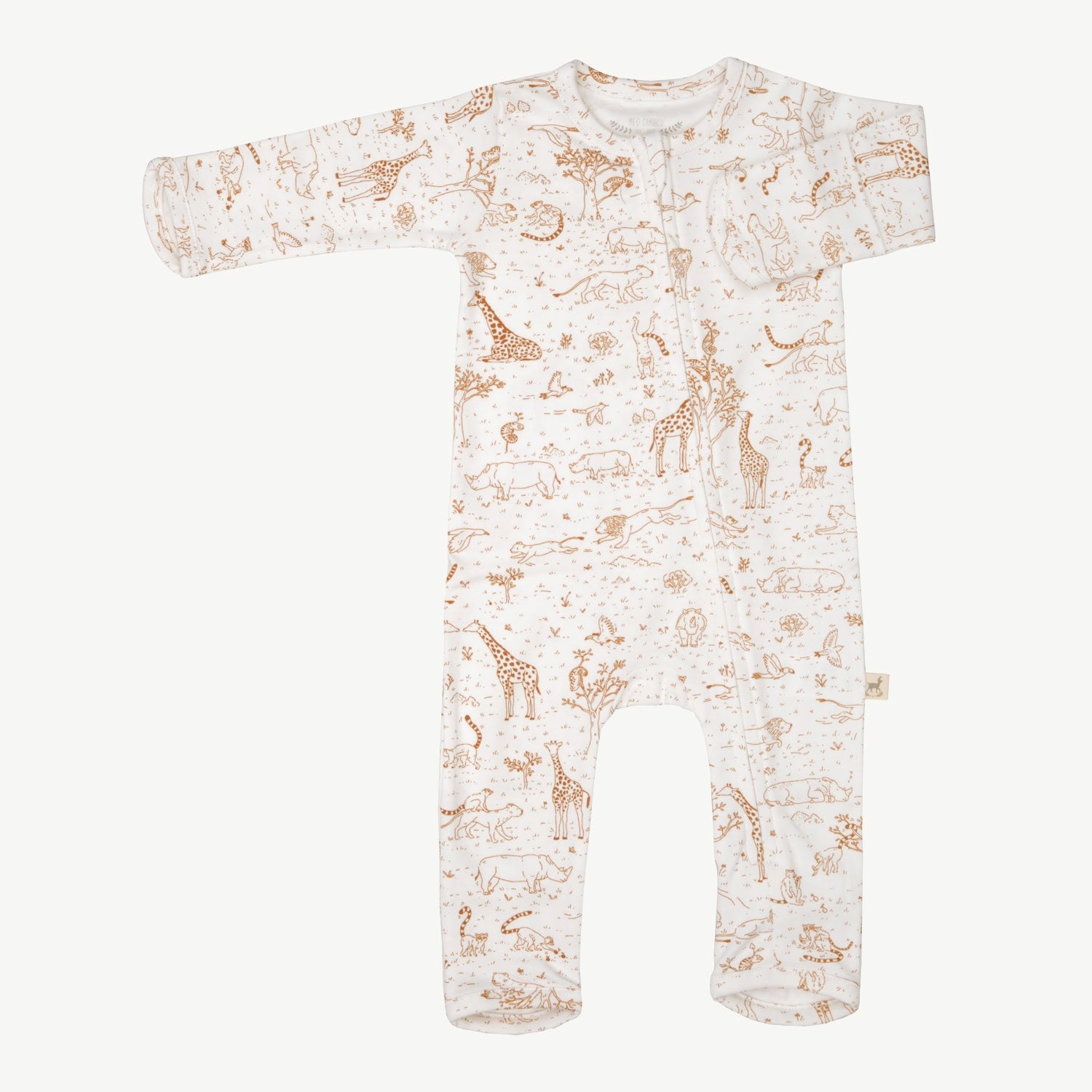 Zippered Jumpsuit - The Story - Ivory