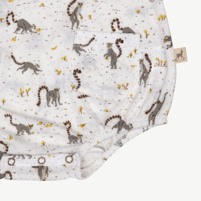 Baggy Onesie - L'amour Lemur - Ivory