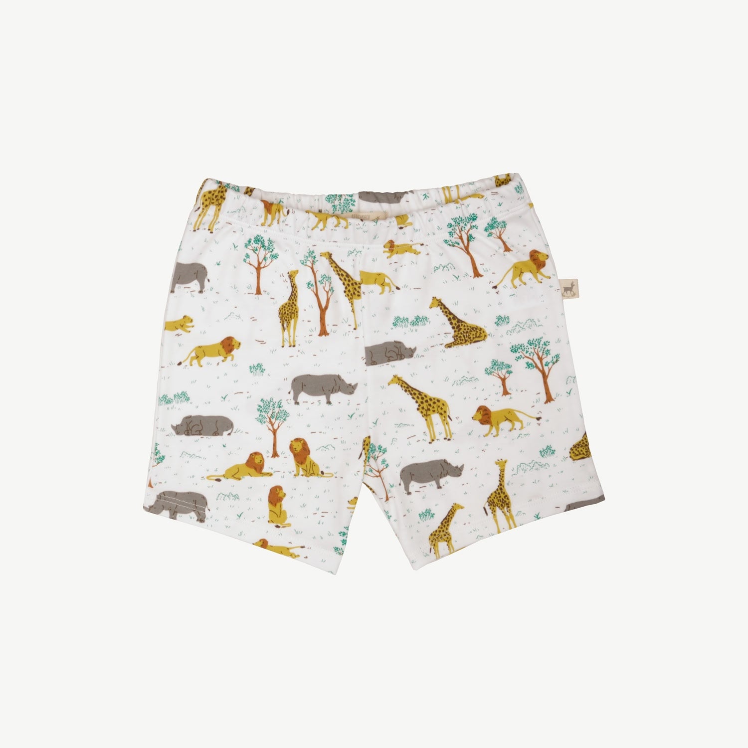 Short Sleeve Pajama - Wild Wonder - Ivory