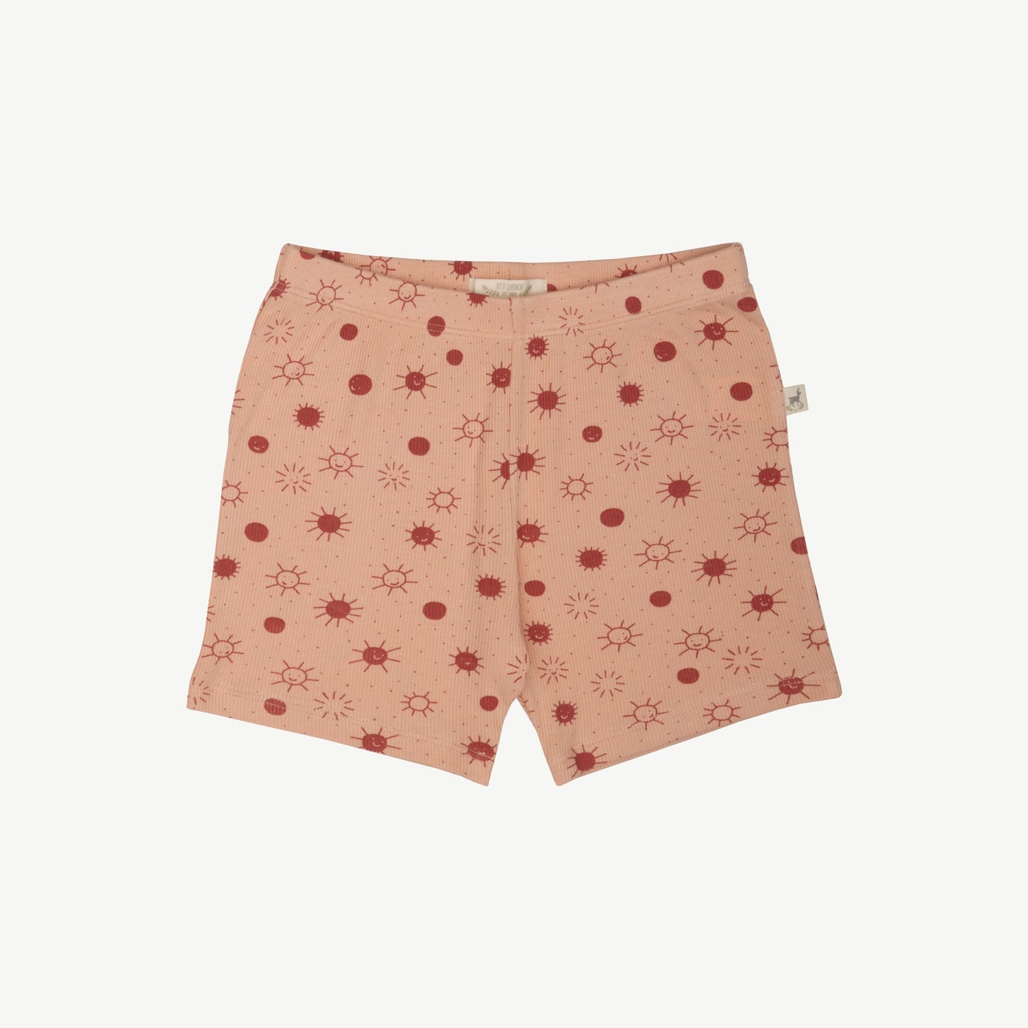 Short Sleeve Pajama - Sunny Smiles - Coral Pink