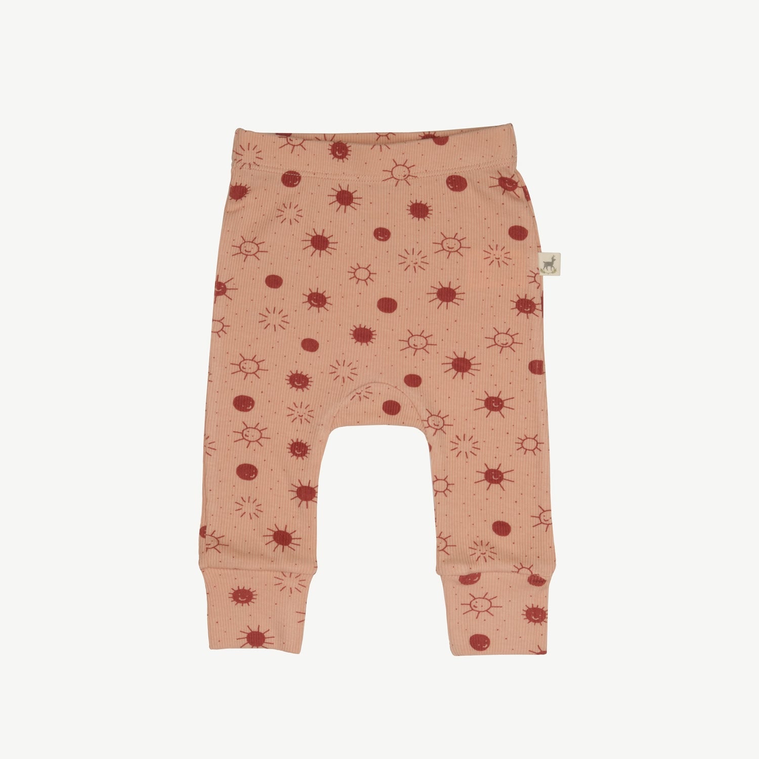 Kimono Onesie + Leggings Set - Sunny Smiles - Coral Pink