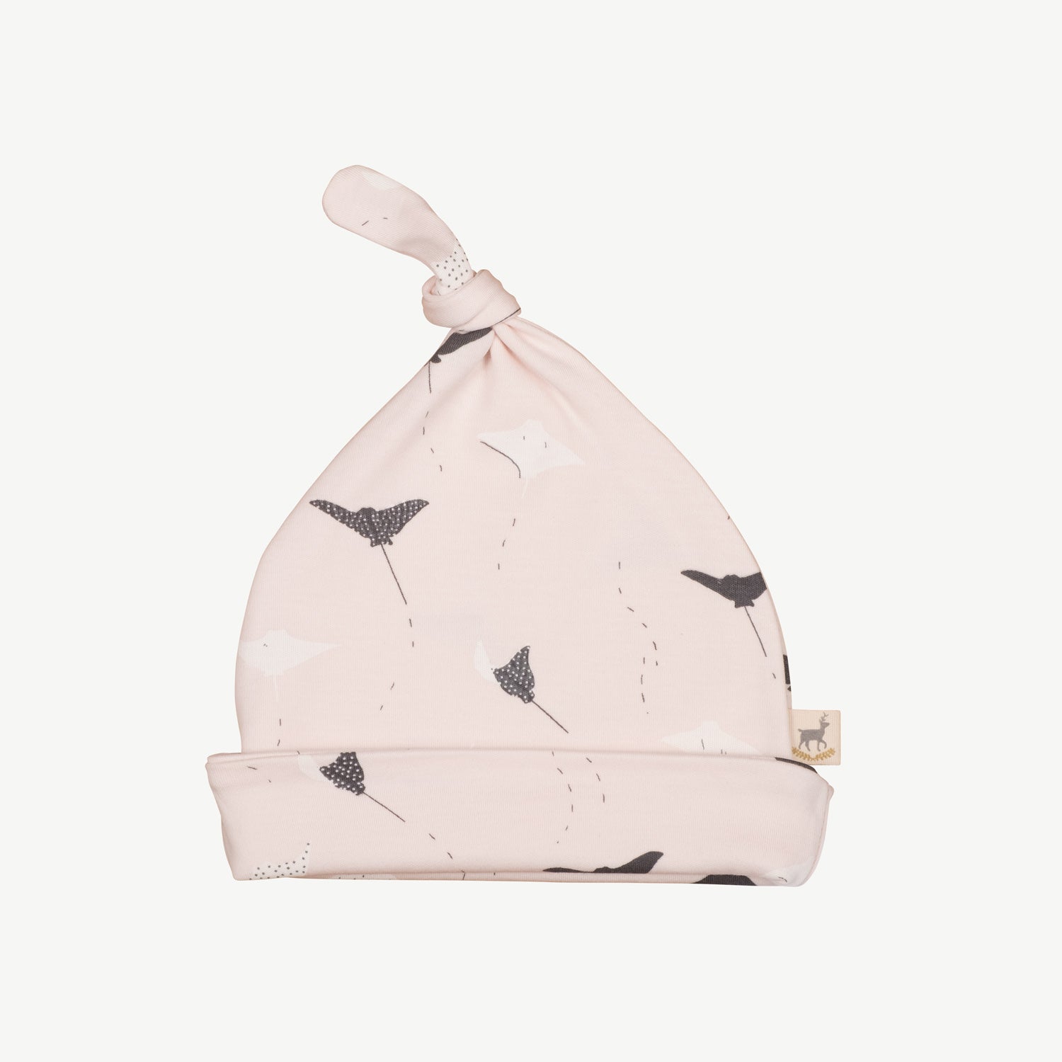 'ocean voyagers' heavenly pink knotted beanie