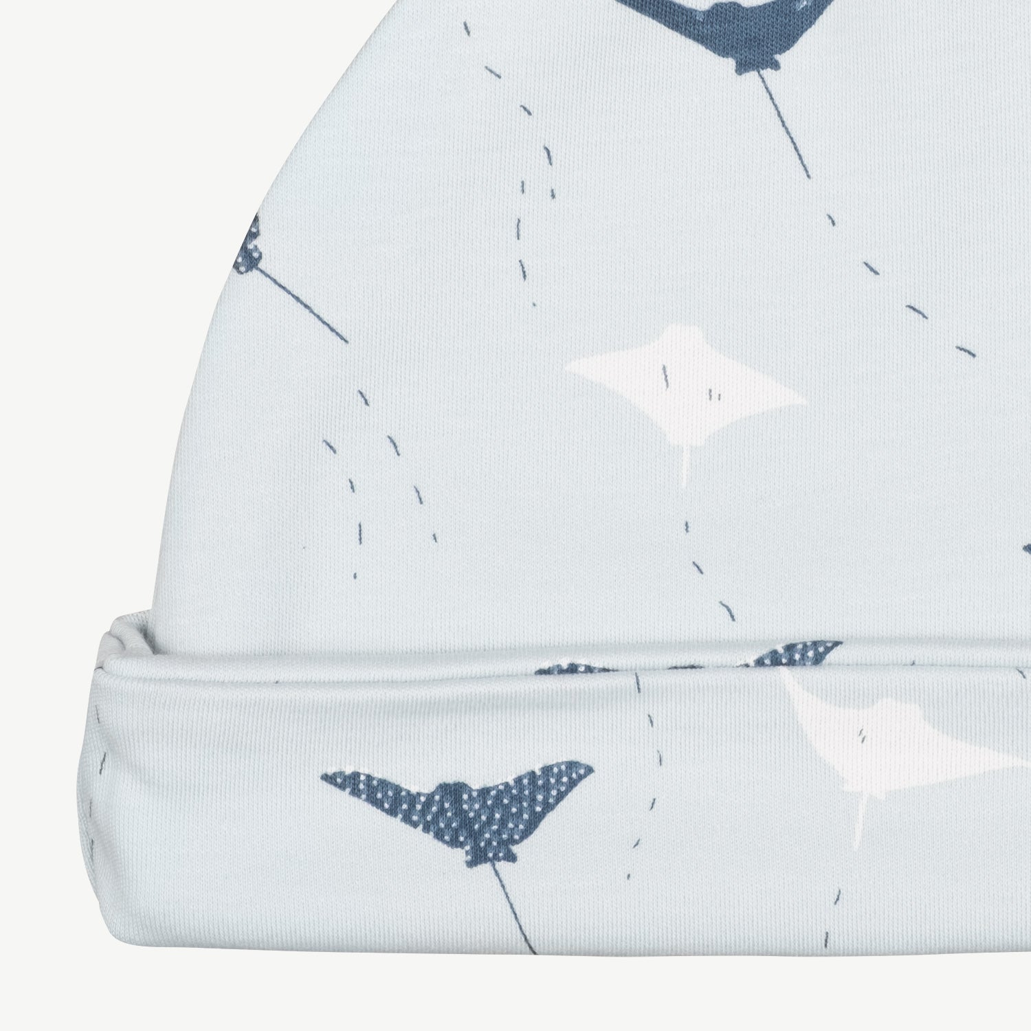 'ocean voyagers' winter sky knotted beanie