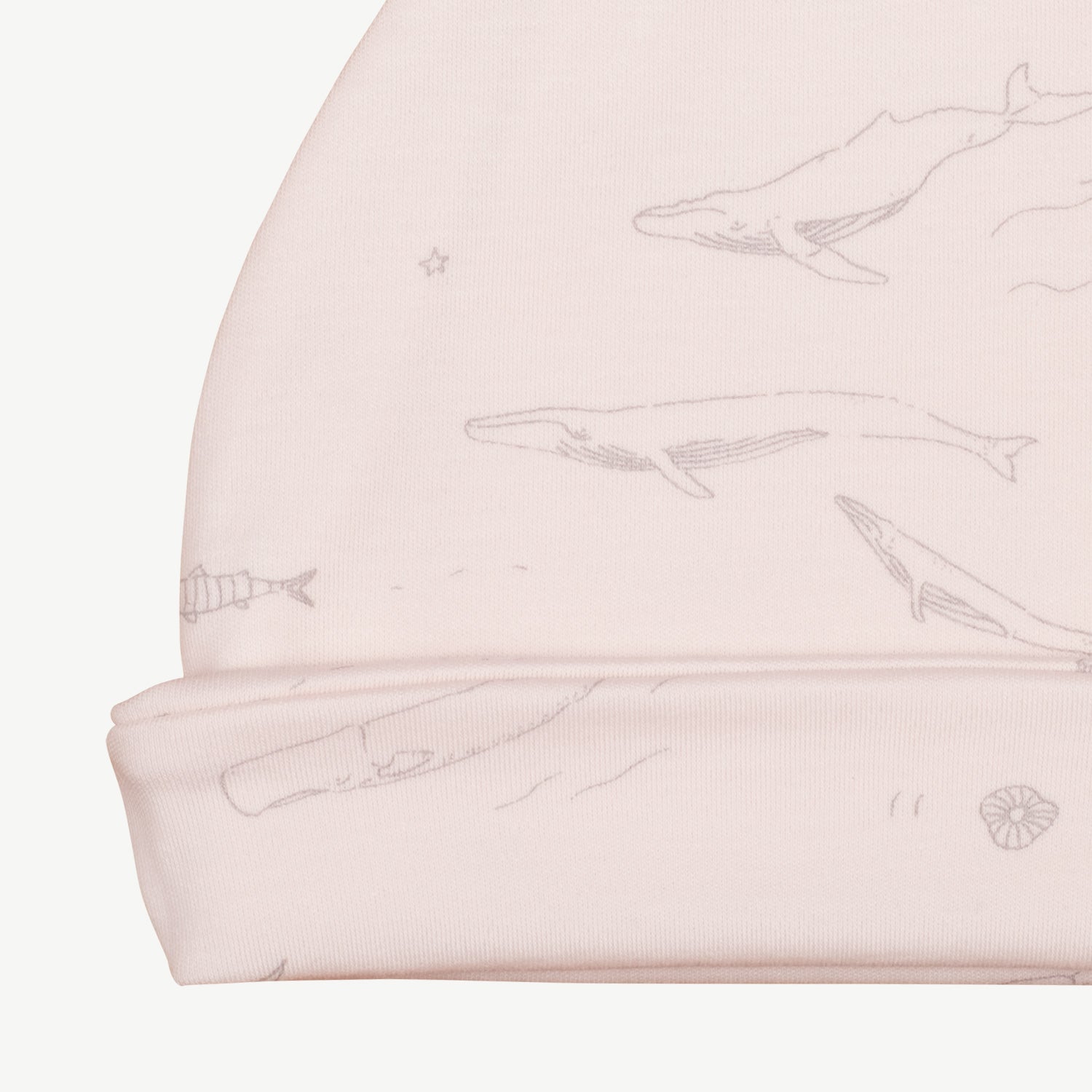 'the story' heavenly pink knotted beanie