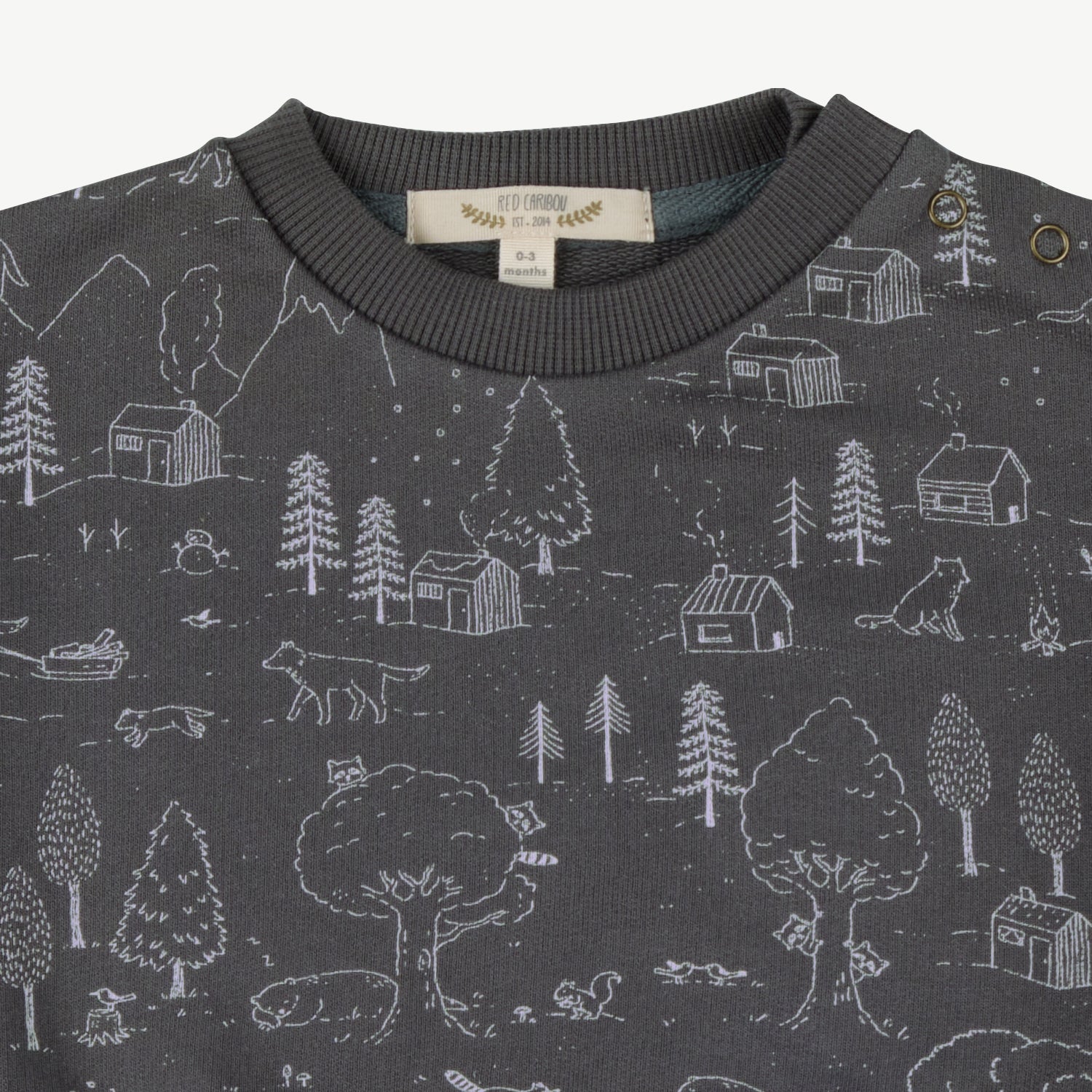 'the story' dark shadow sweatshirt