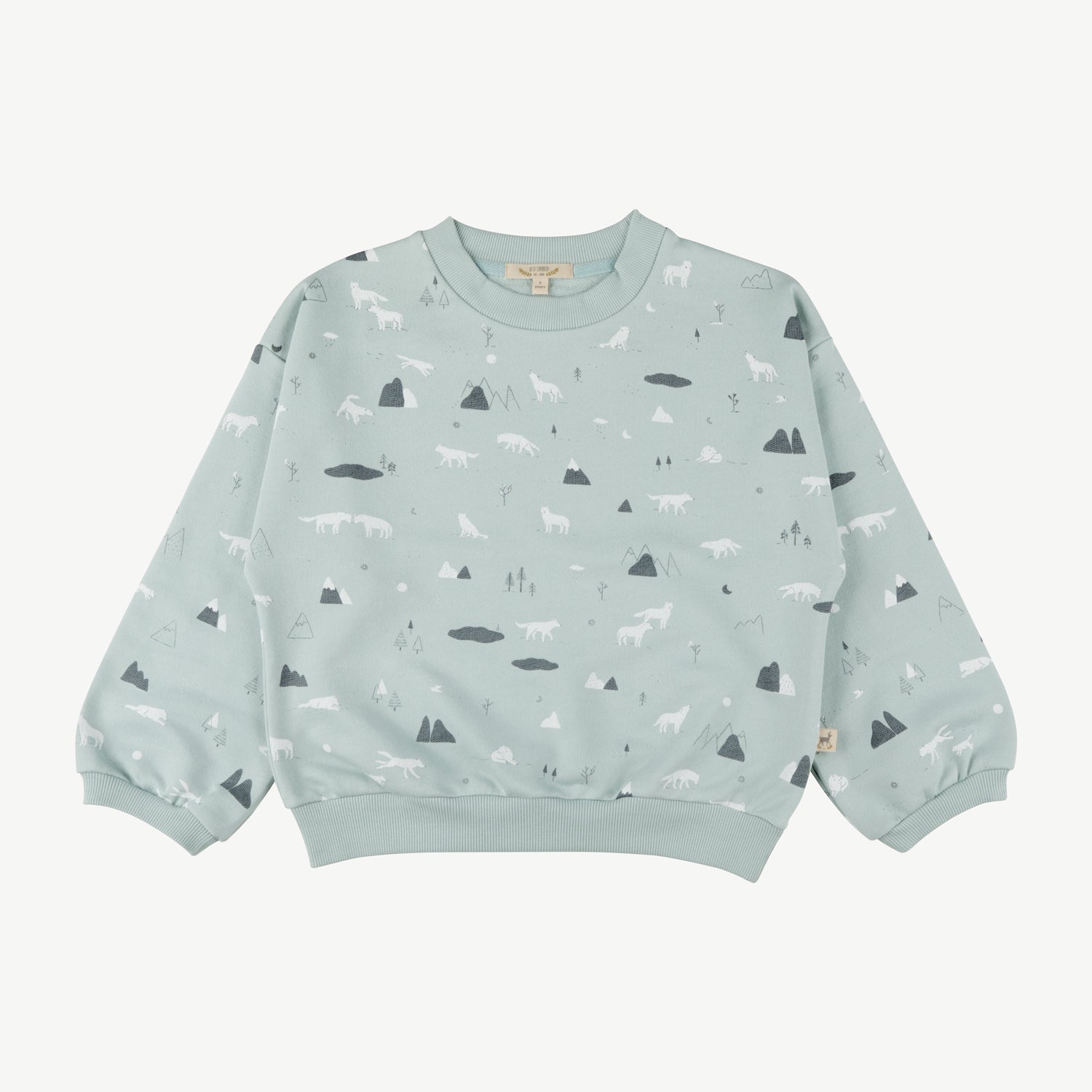 'guardian wolves' gray mist sweatshirt