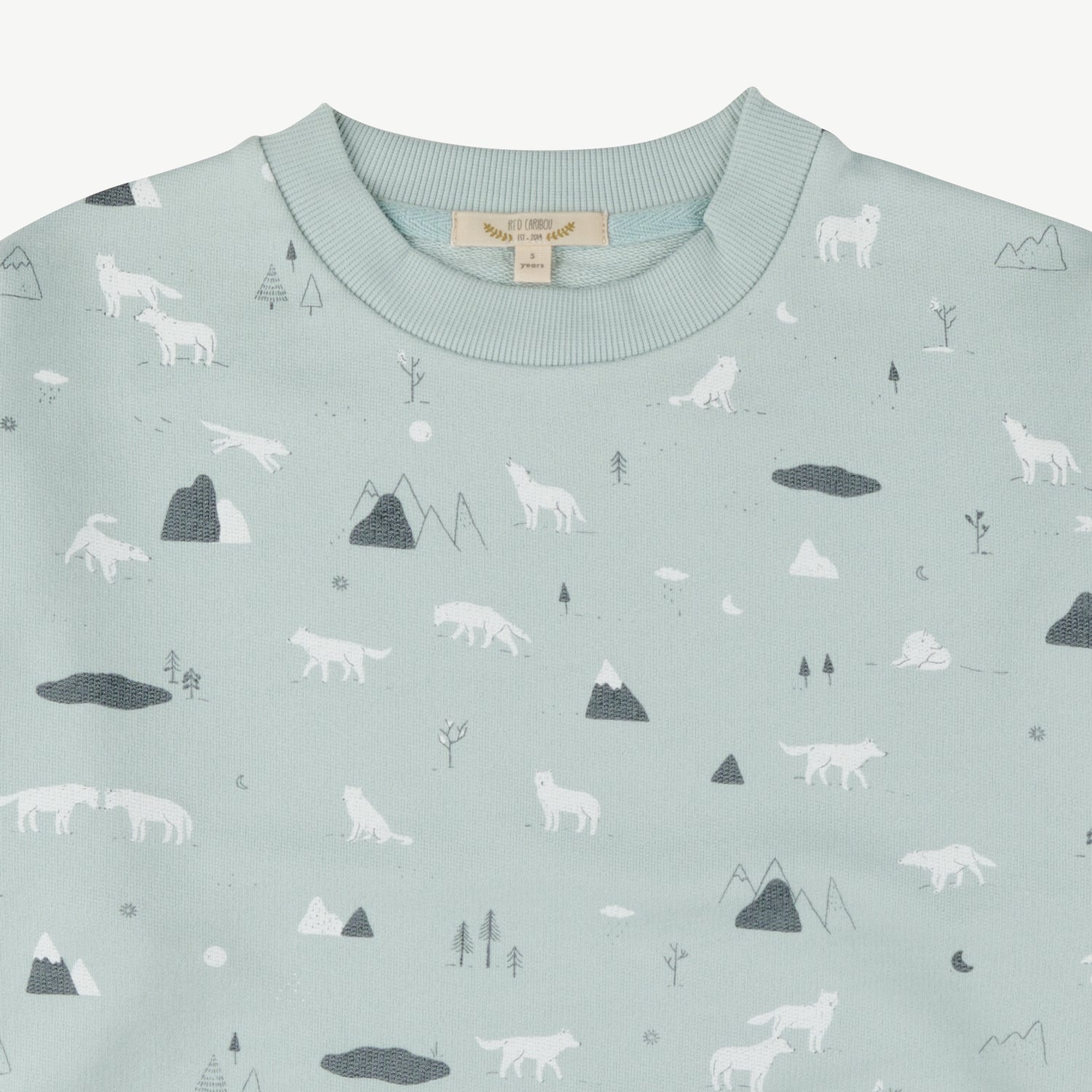 'guardian wolves' gray mist sweatshirt