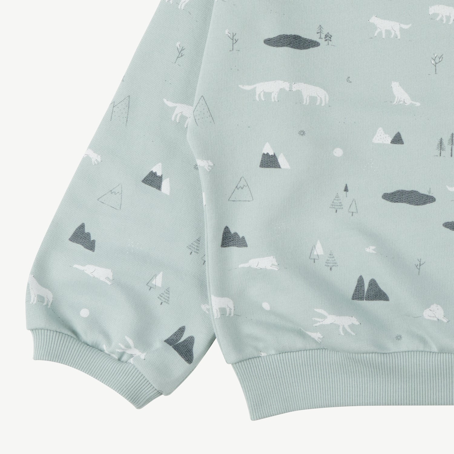 'guardian wolves' gray mist sweatshirt