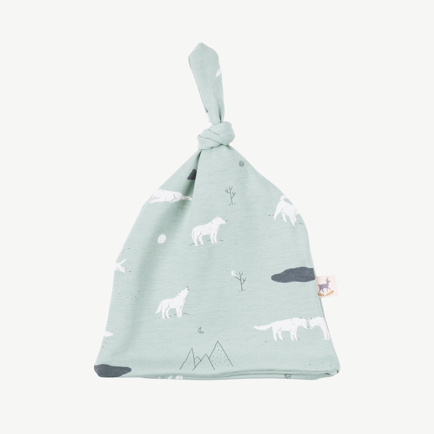 'guardian wolves' gray mist beanie