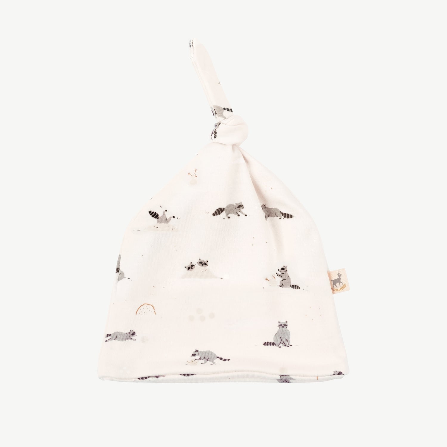 'frolicsome raccoons ' sea salt beanie