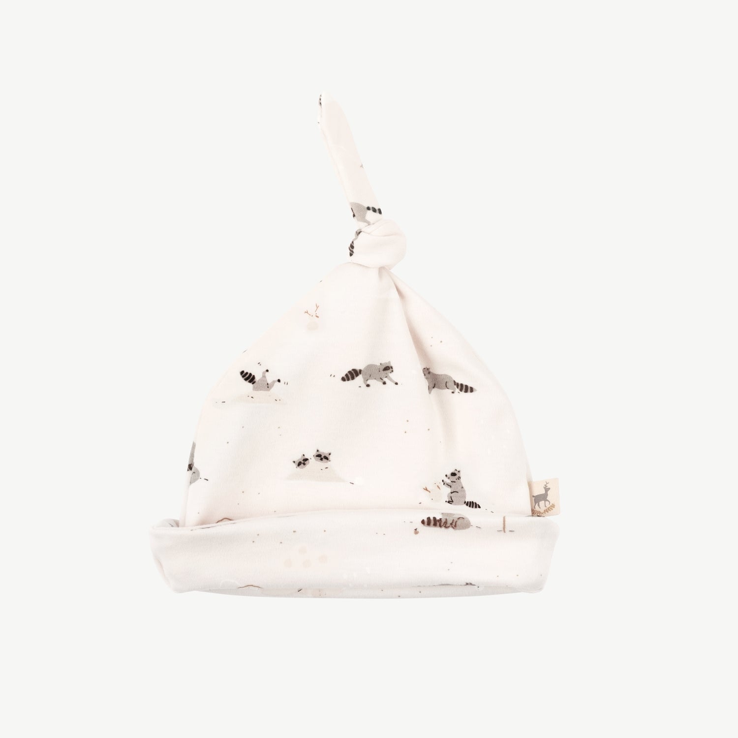 'frolicsome raccoons ' sea salt beanie