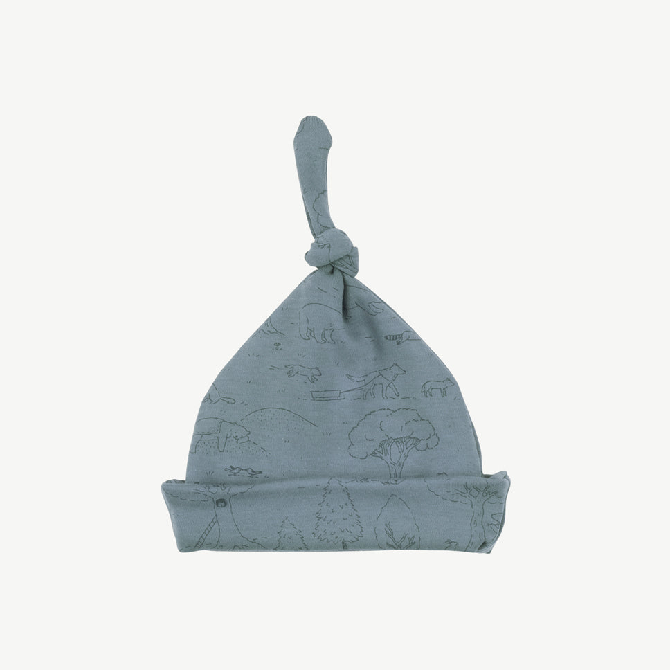 'the story' blue mirage beanie