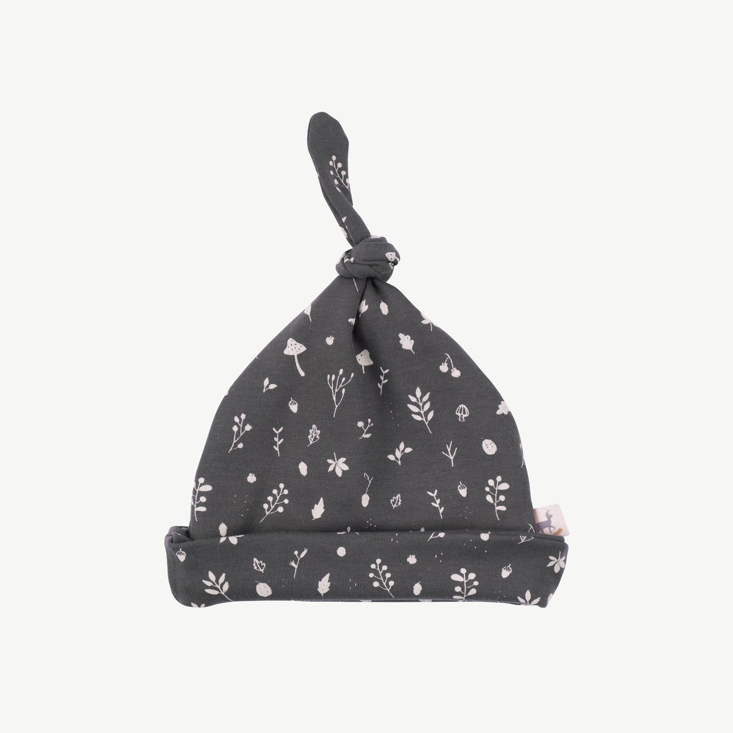'woodland flora' dark shadow beanie
