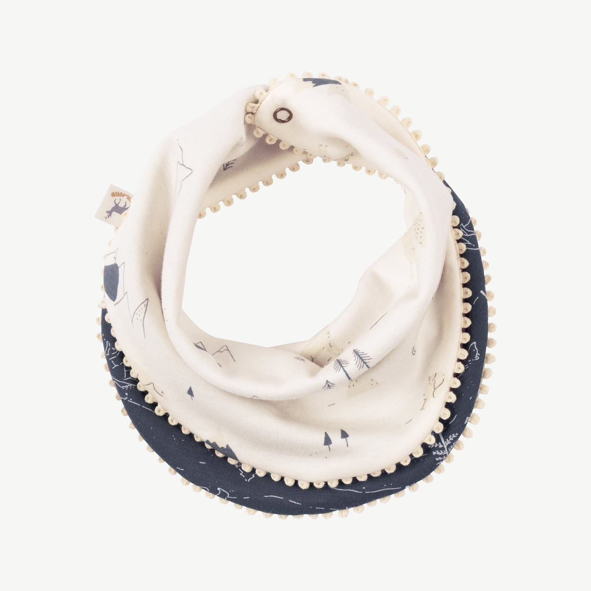 'guardian wolves' sea salt reversible bandana