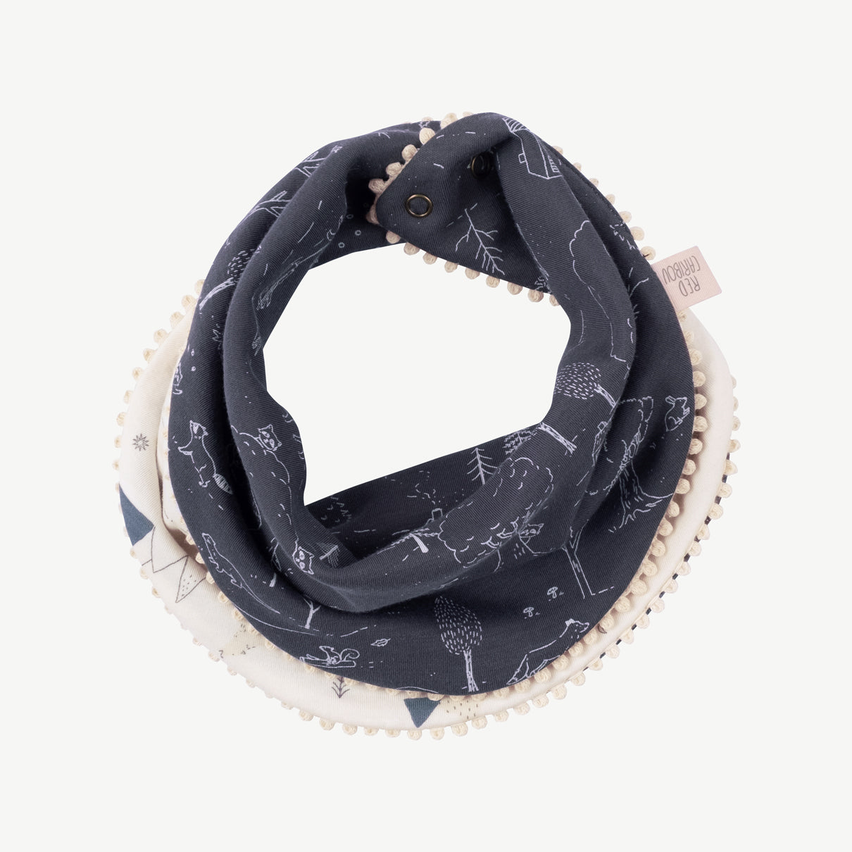 'guardian wolves' sea salt reversible bandana