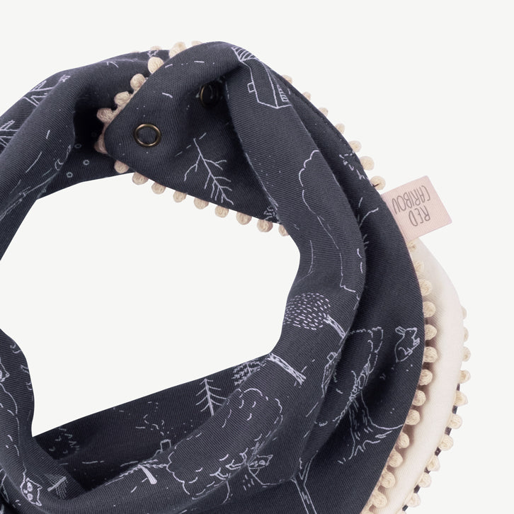 'guardian wolves' sea salt reversible bandana