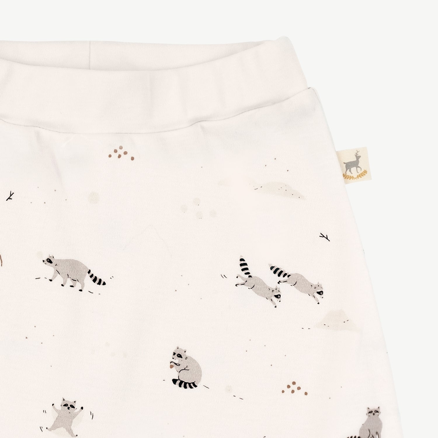 'frolicsome raccoons' sea salt pants