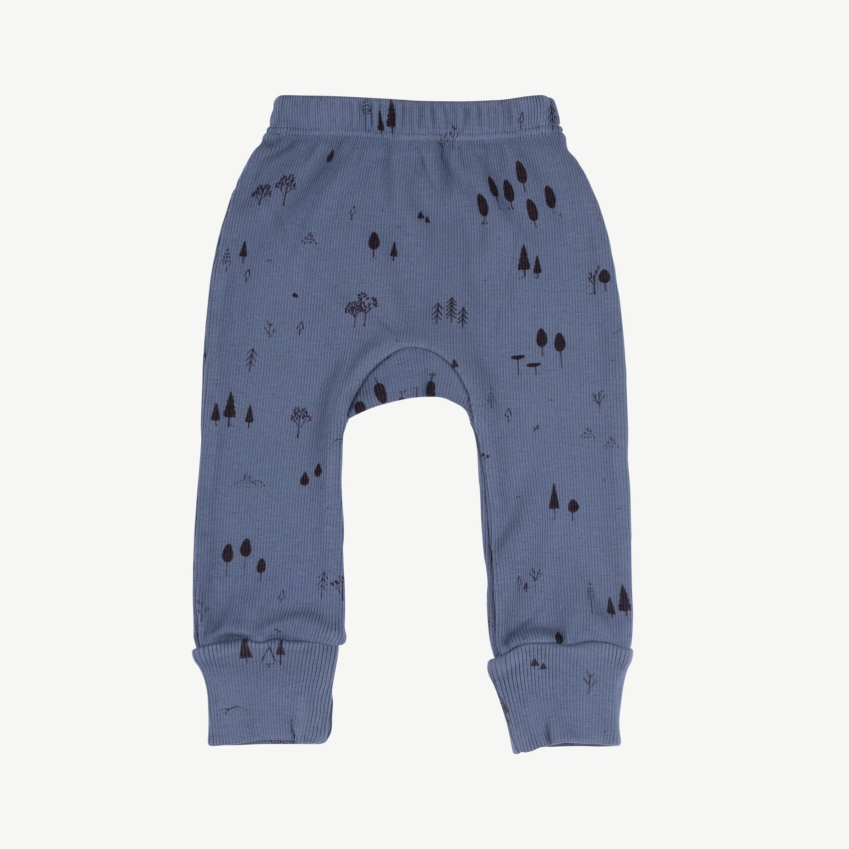 'the woods' blue mirage rib legging