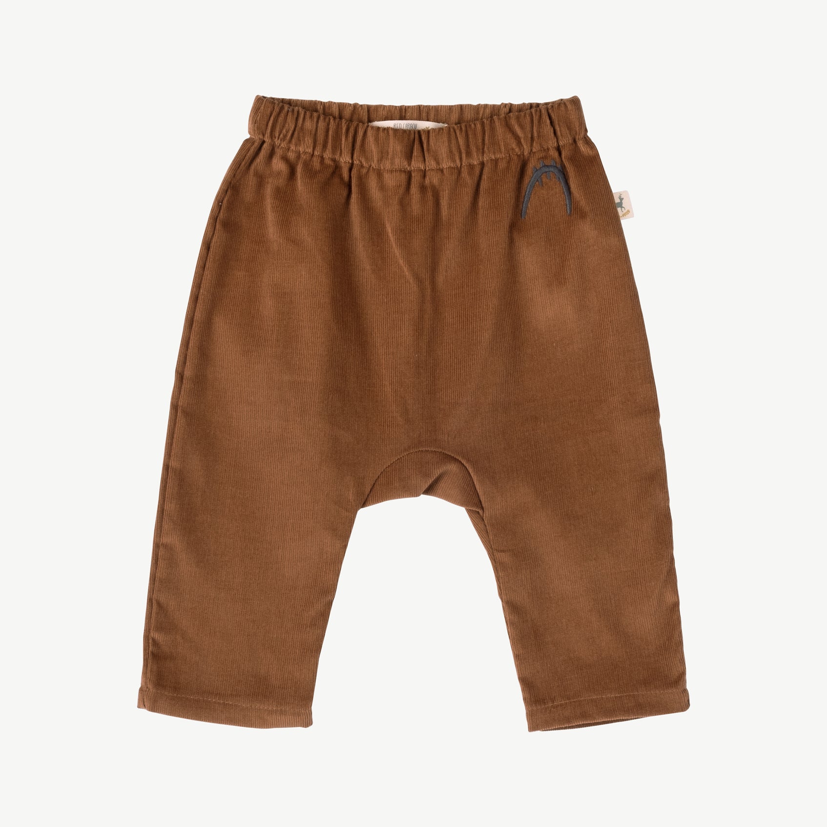 'tiny paw' tobaco brown corduroy pants