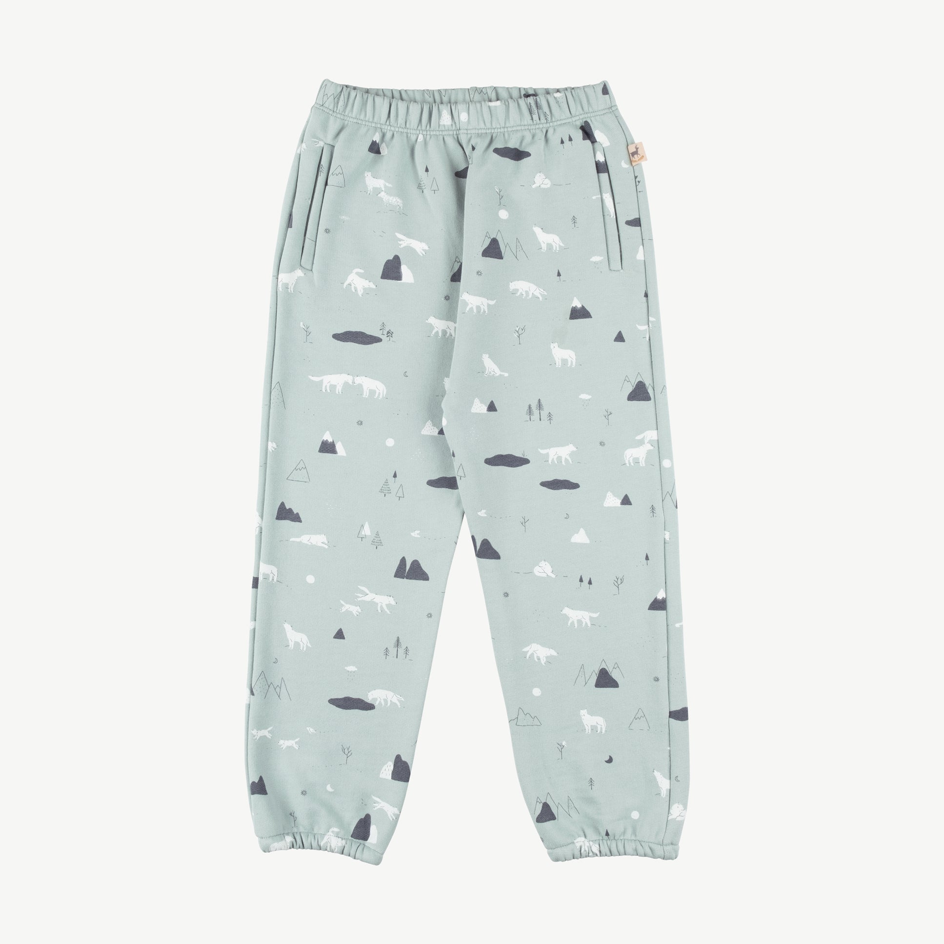 'guardian wolves' gray mist jogger