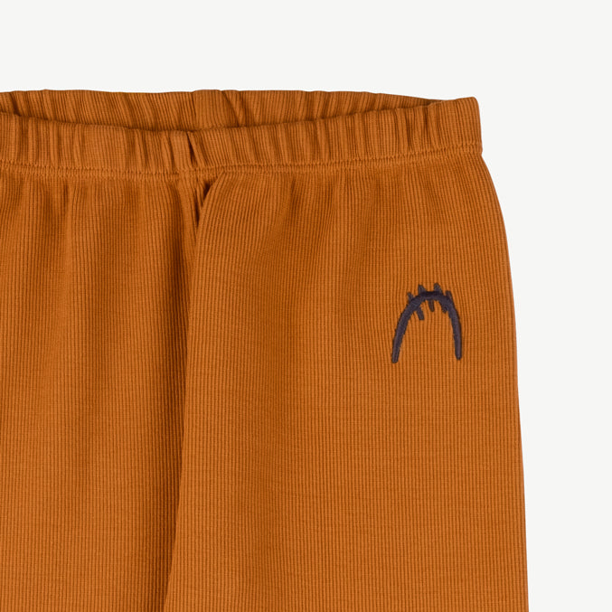 'tiny paw' sugar almond rib legging