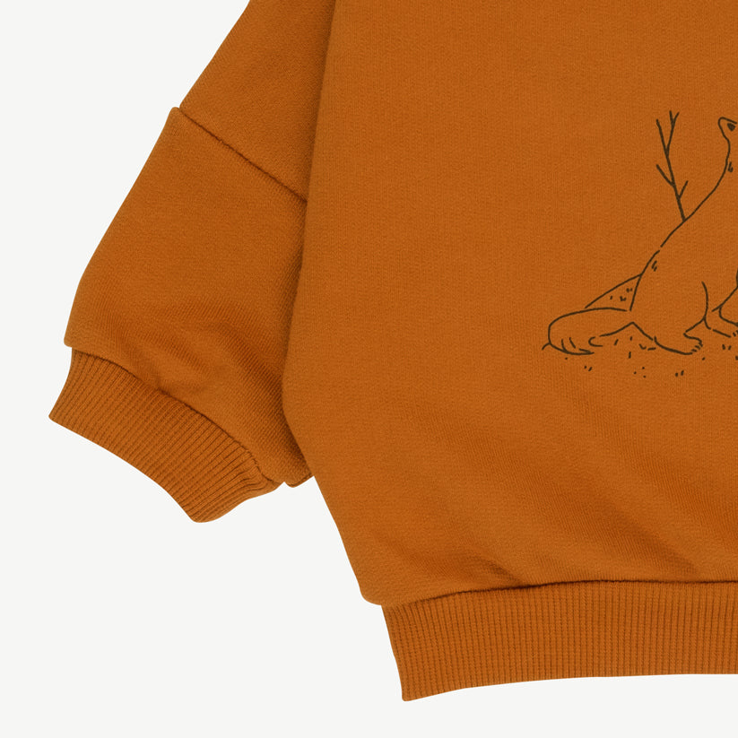 'furry rangers' sugar almond sweatshirt