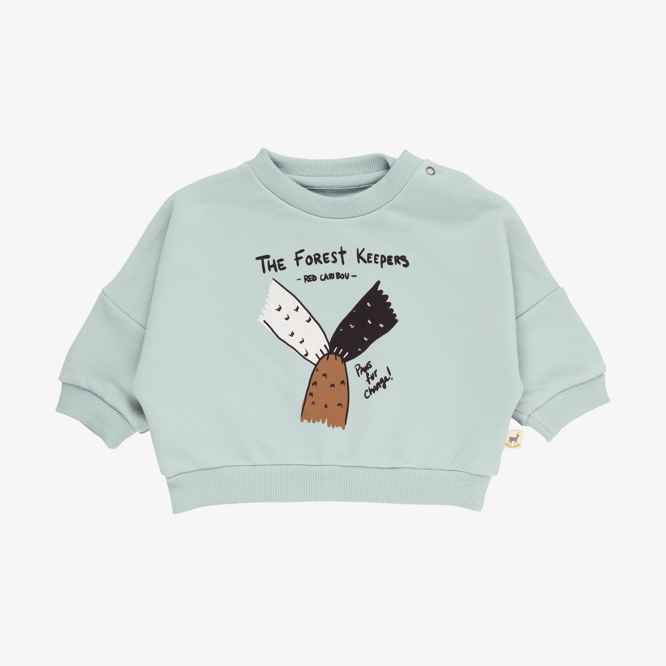 'the forest keepers' grey mist sweatshirt