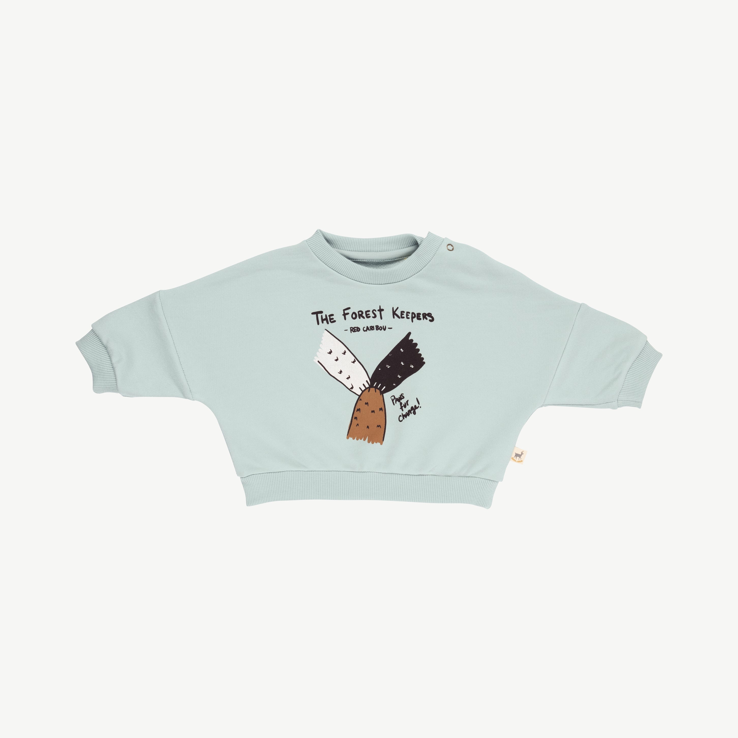 'the forest keepers' grey mist sweatshirt