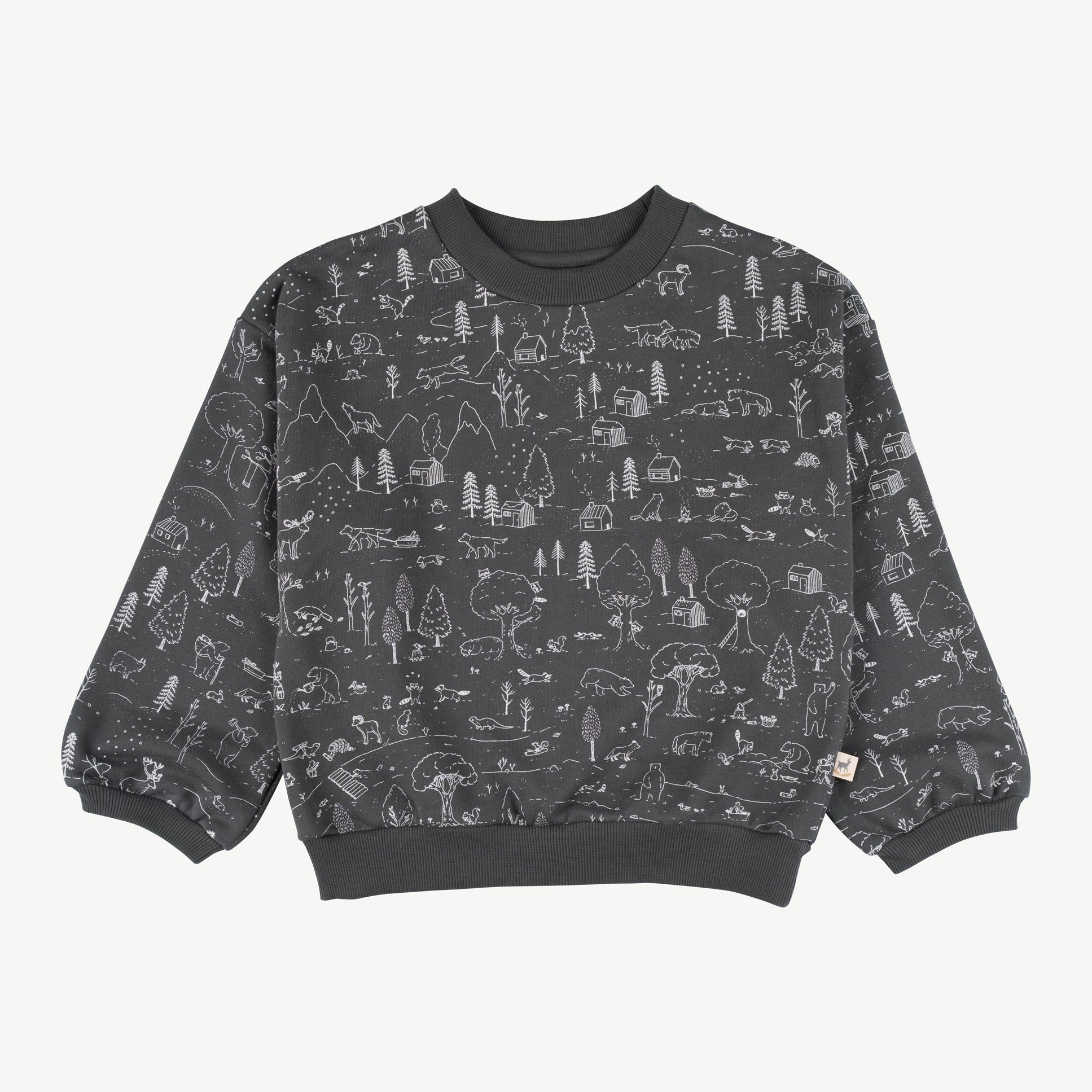 the story' dark shadow sweatshirt