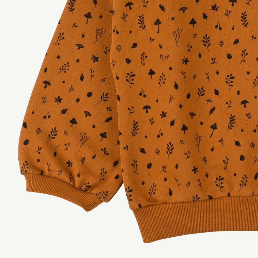 'woodland flora' sugar almond sweatshirt