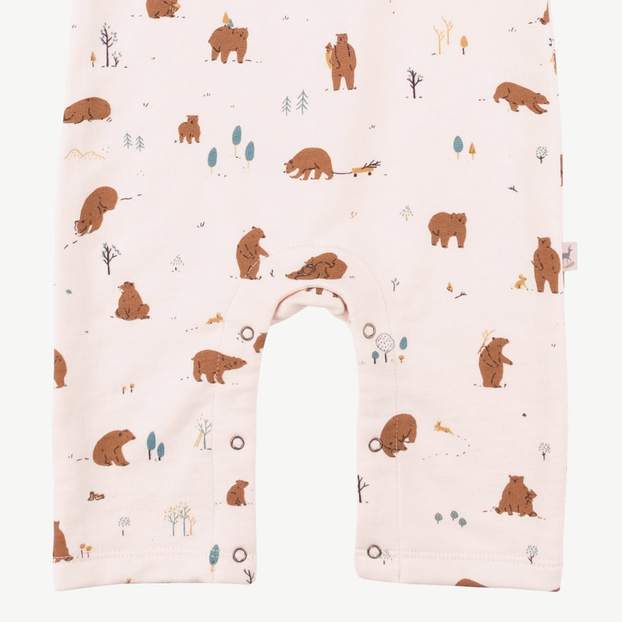 'forester bears' pearl bear french terry jumpsuit