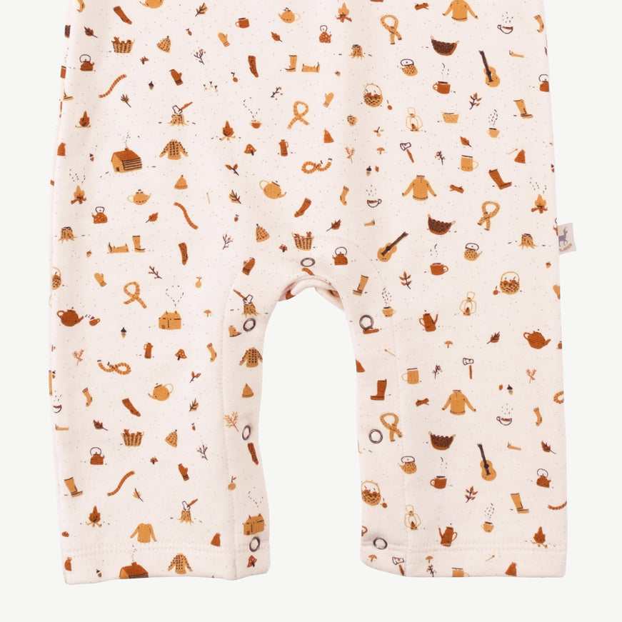 'winter essentials' pearl bear french terry jumpsuit
