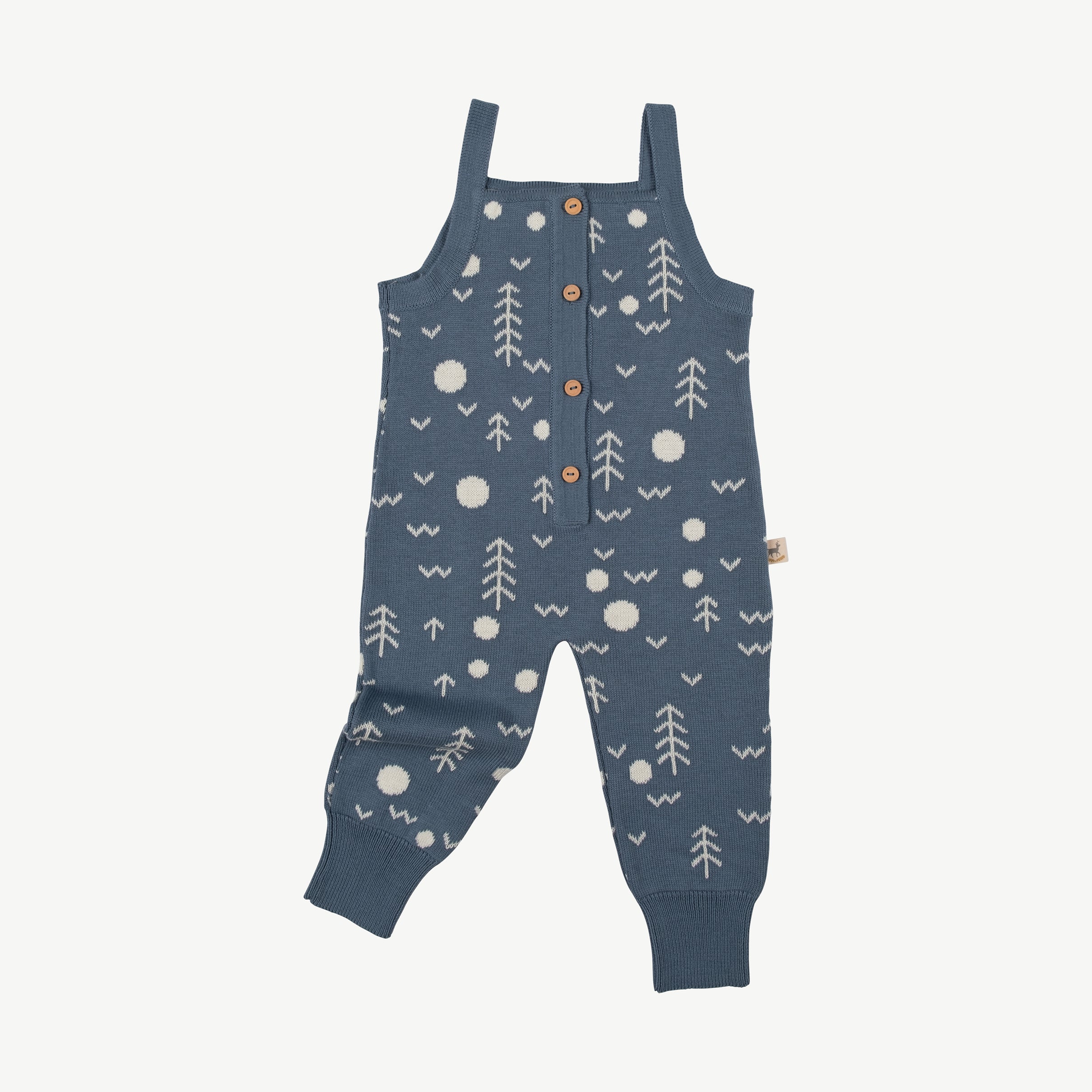 'the woods' blue mirage knit jumper