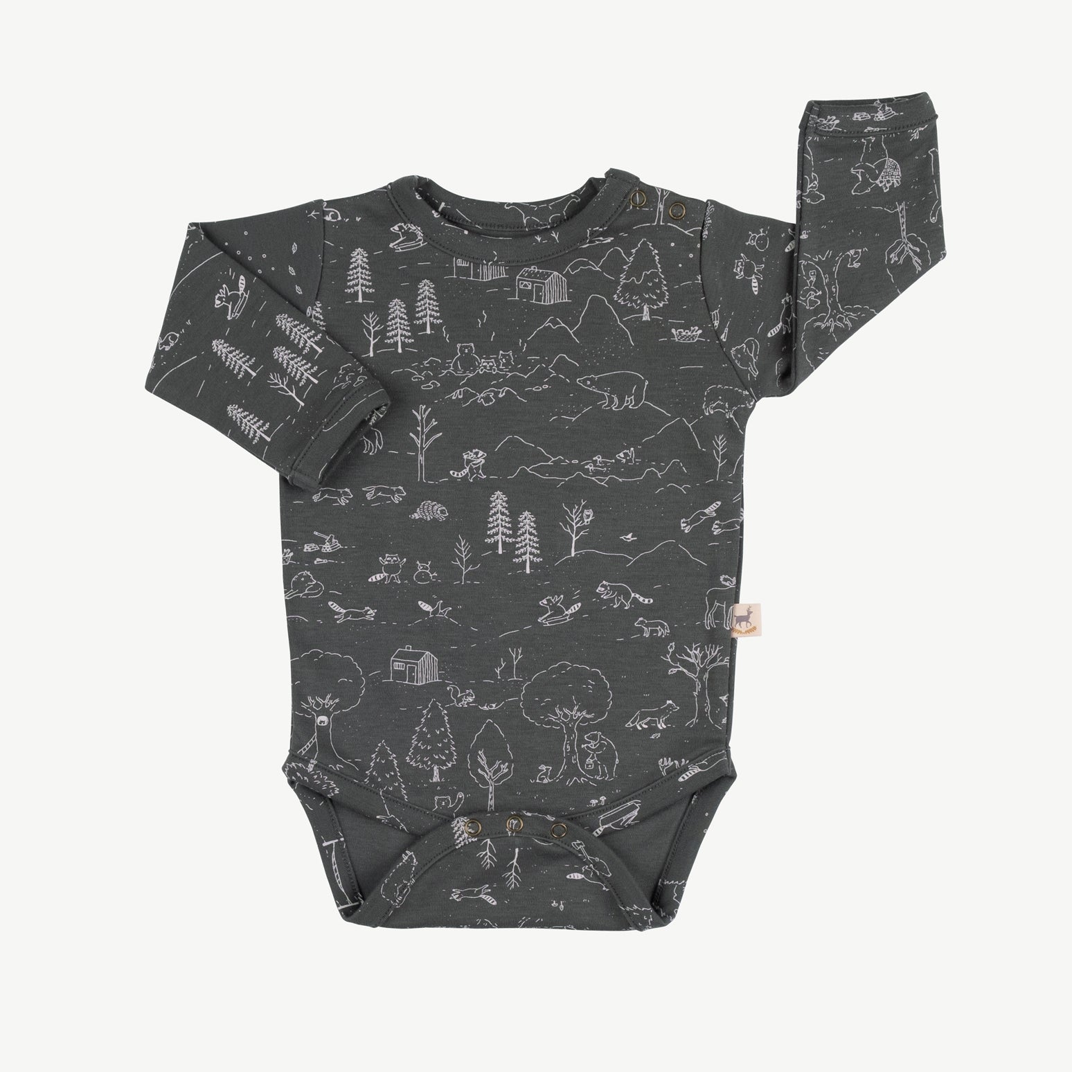 'the story' dark shadow onesie