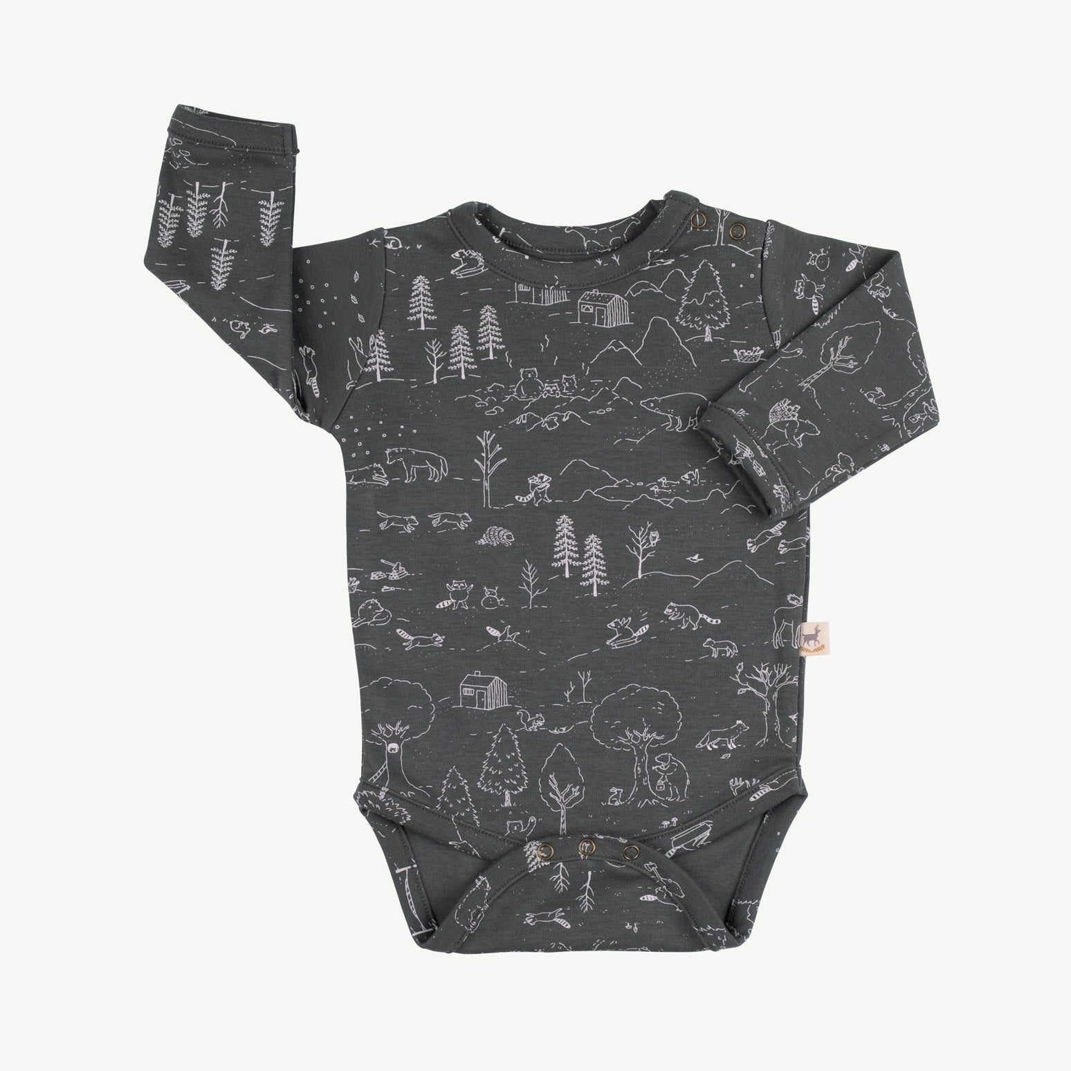 'the story' dark shadow onesie